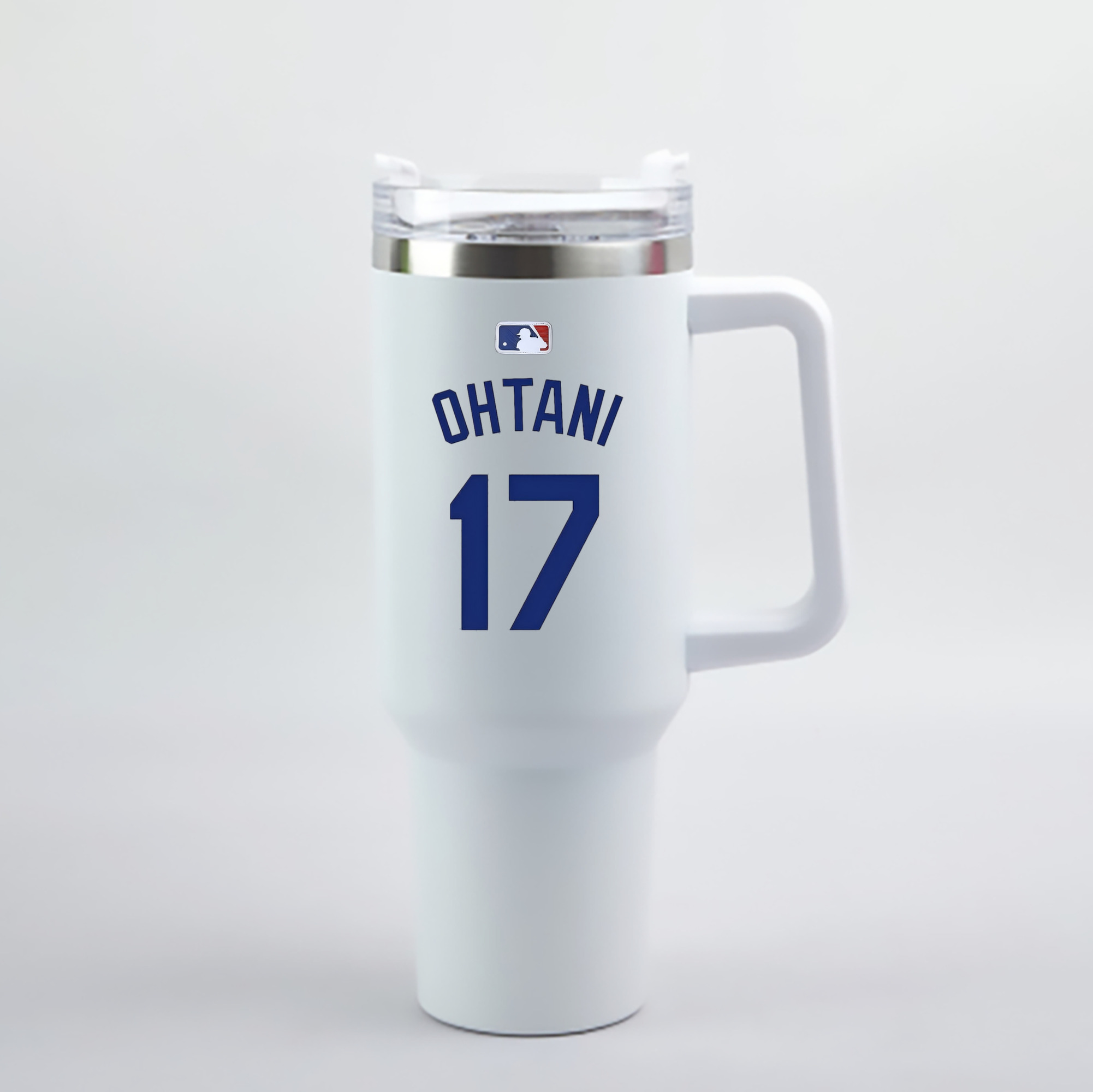  40oz Handle Car Cup With Crystal Sticker Design – Durable Stainless Steel Travel Mug With Reusable Straw – Double Wall Insulated