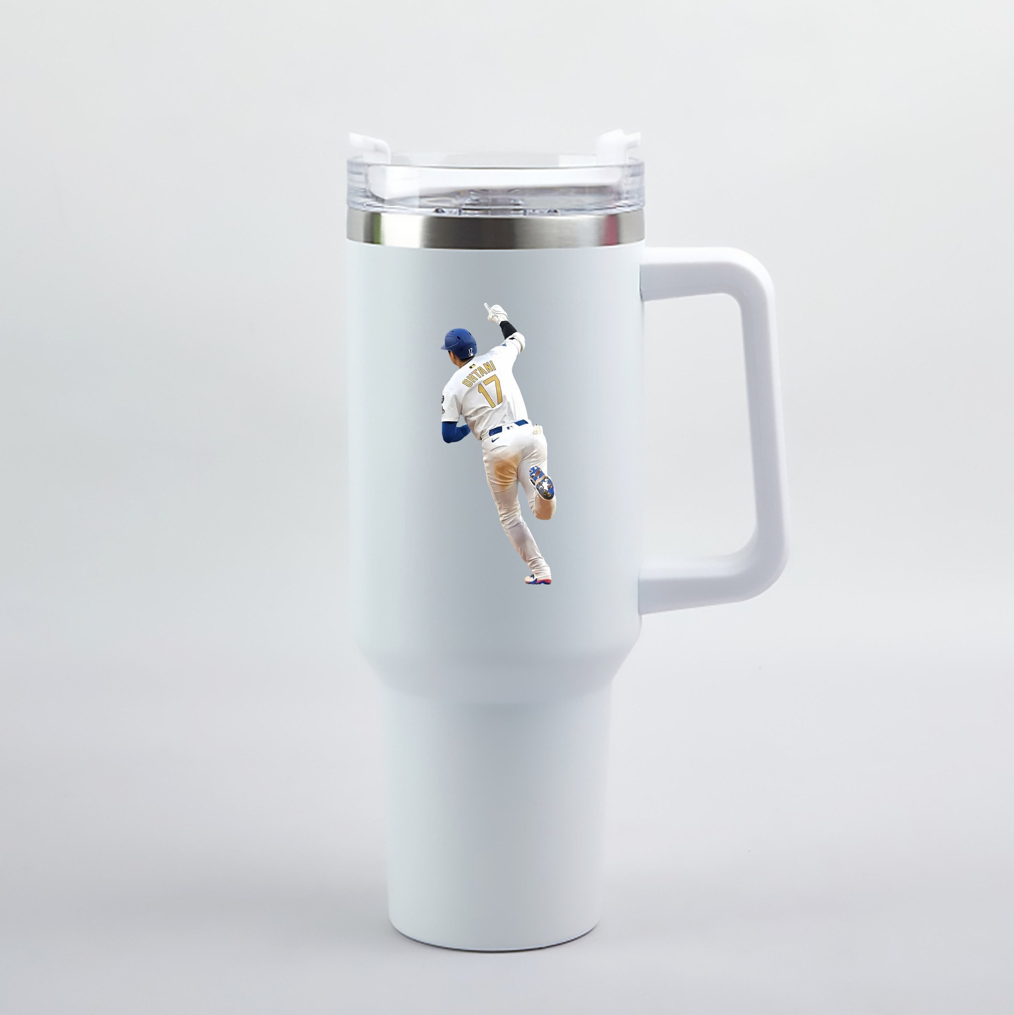  40oz Handle Car Tumbler – Durable Stainless Steel Travel Mug With UV Print – Double Wall Insulated, Fits Most Car Cup Holders