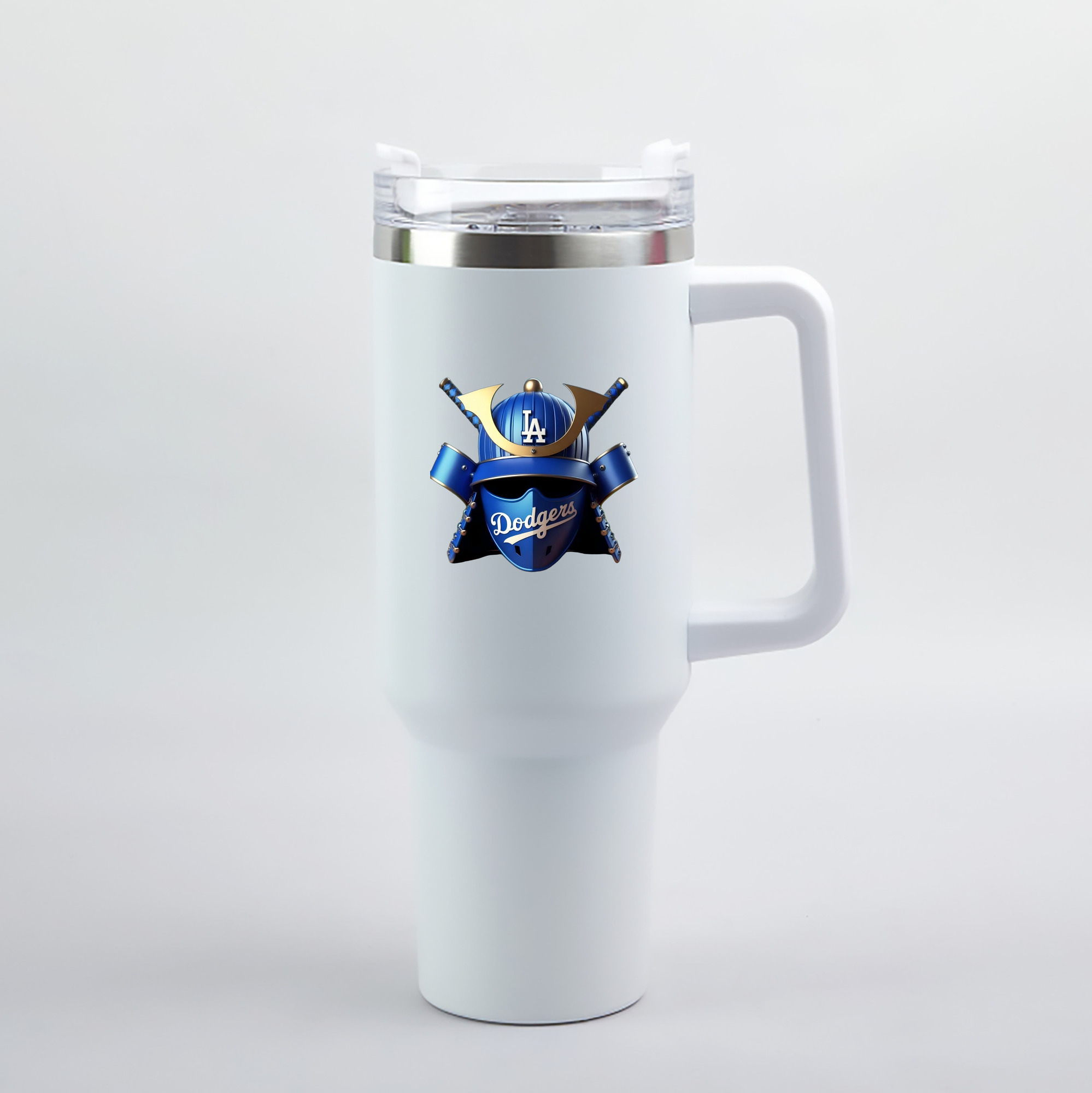  40oz Handle Car Tumbler – Durable Stainless Steel Travel Mug With UV Print – Double Wall Insulated, Fits Most Car Cup Holders