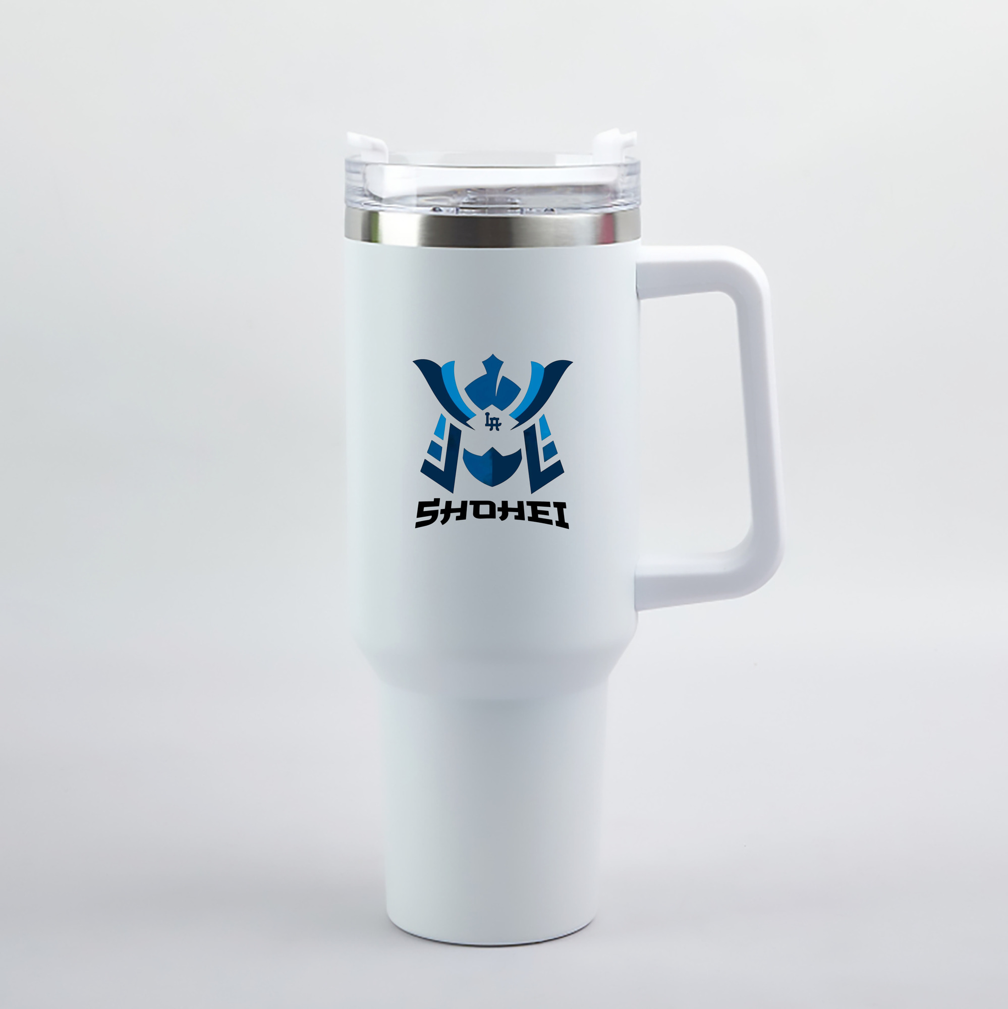  40oz Handle Car Tumbler – Durable Stainless Steel Travel Mug With UV Print – Double Wall Insulated, Fits Most Car Cup Holders