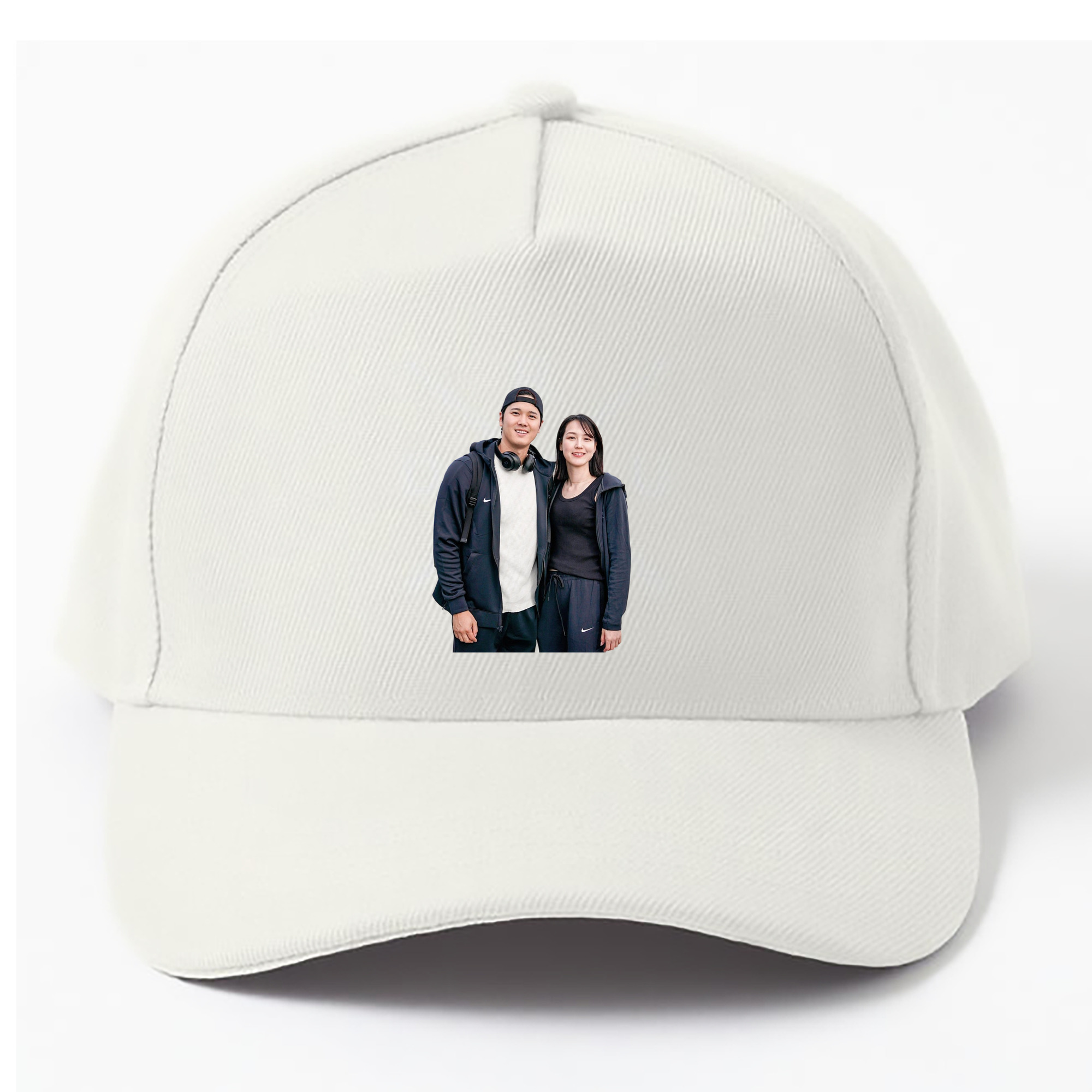  100% Cotton Baseball Cap – Heat Transfer Print – Comfortable, Durable, Perfect For Sports & Everyday Wear