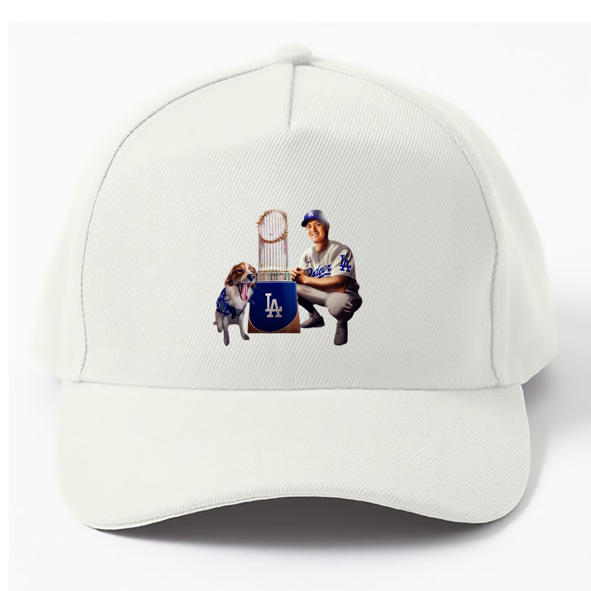  100% Cotton Baseball Cap – Heat Transfer Print – Comfortable, Durable, Perfect For Sports & Everyday Wear