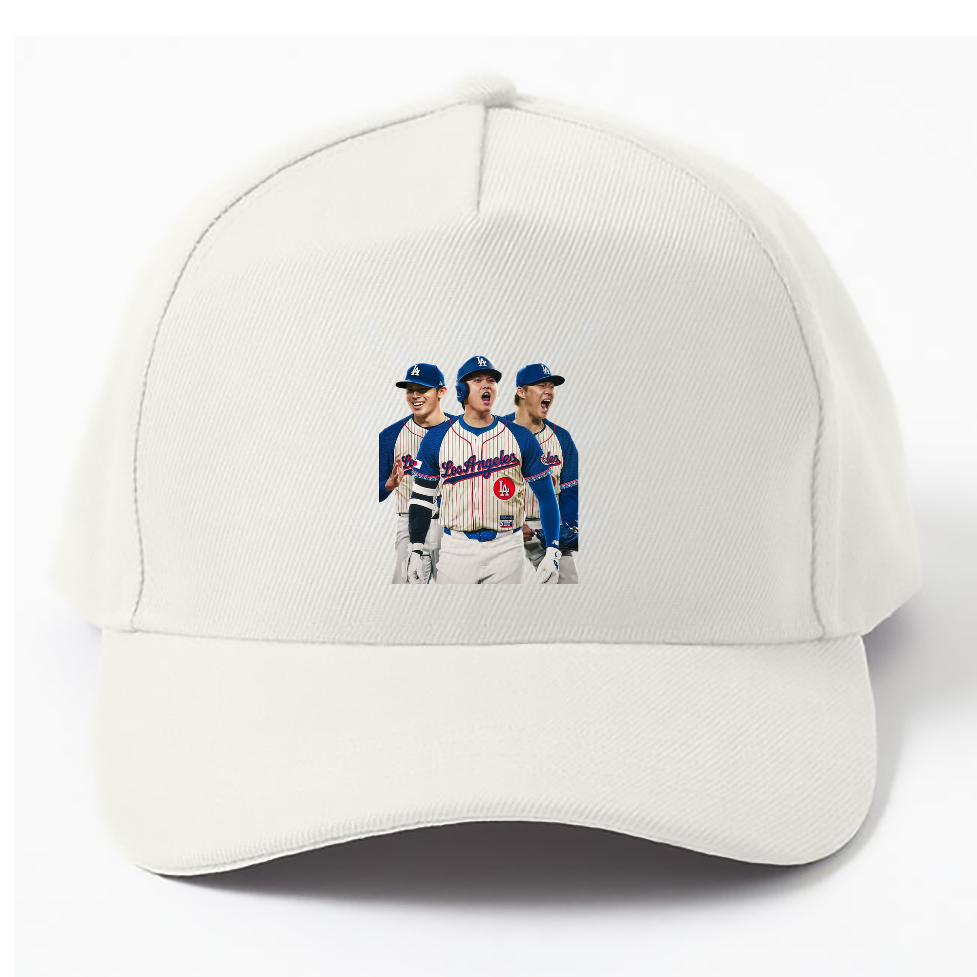  100% Cotton Baseball Cap – Heat Transfer Print – Comfortable, Durable, Perfect For Sports & Everyday Wear