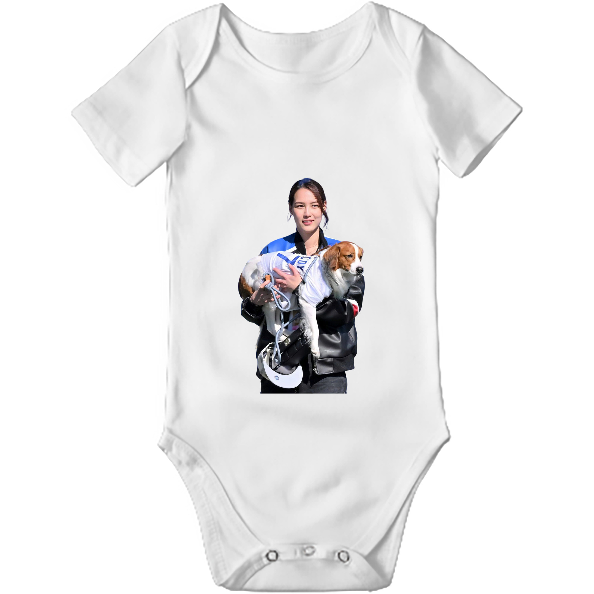  Baby Short Sleeve Romper – 100% Cotton Soft & Breathable Digital Print Onesie With Easy Snap Closure And Envelope Shoulder – Comfortable For Daily Wear & Travel