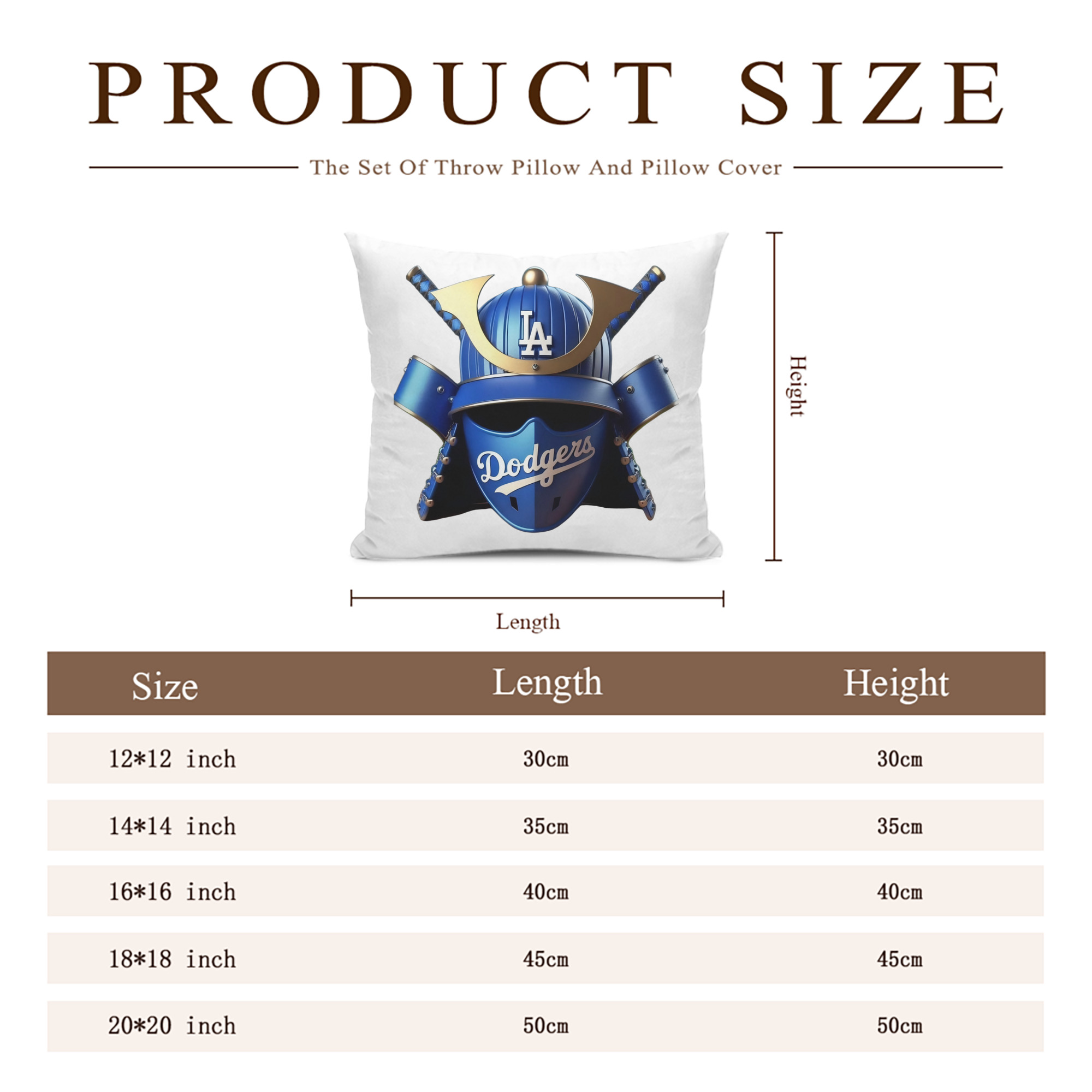  Soft Polyester Pillow Cover With Insert – Double-Sided Design, Invisible Zipper, Durable & Breathable – Easy Care Cushion Set