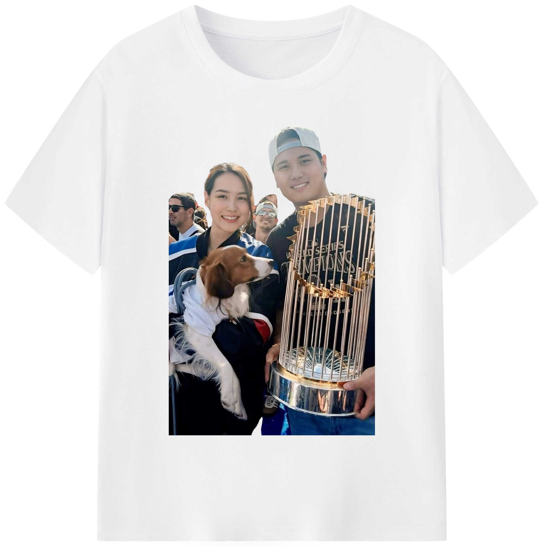  180g Cotton T-Shirt With Front Heat Transfer Print – Soft, Lightweight, Fitted Design – Comfortable Casual Wear For Sports & Everyday Use