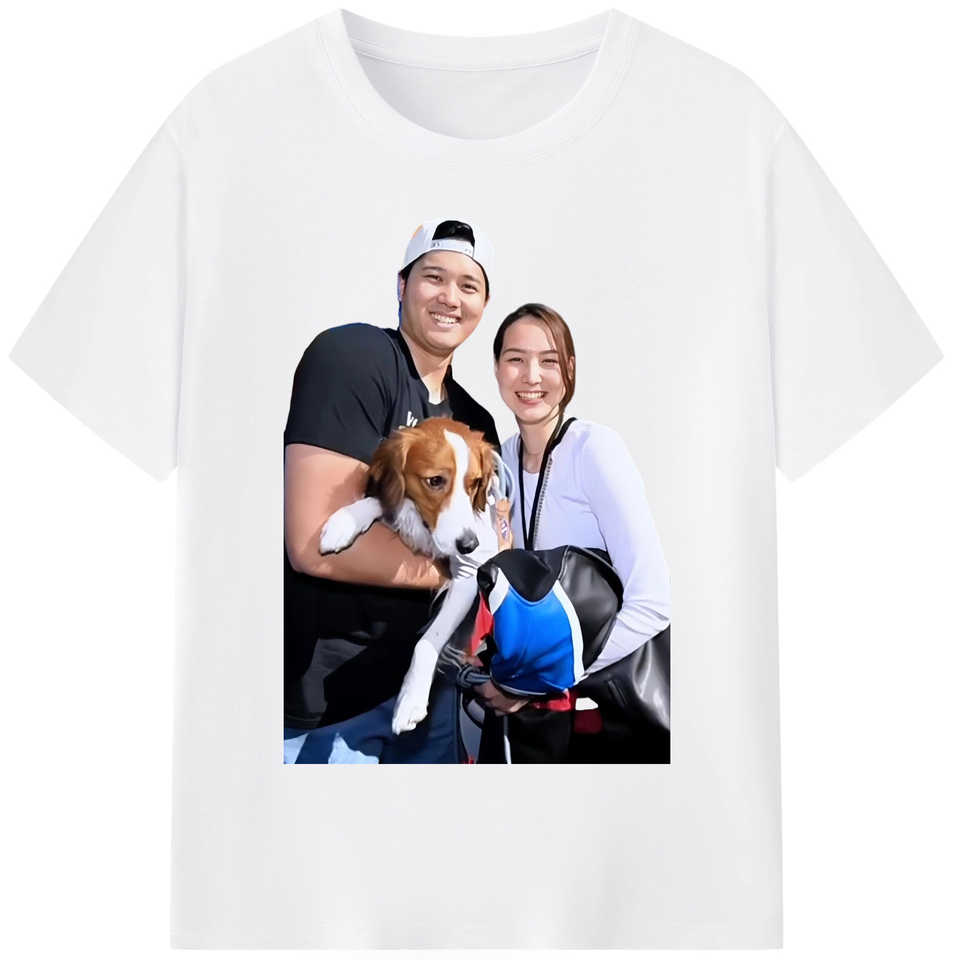  180g Cotton T-Shirt With Front Heat Transfer Print – Soft, Lightweight, Fitted Design – Comfortable Casual Wear For Sports & Everyday Use