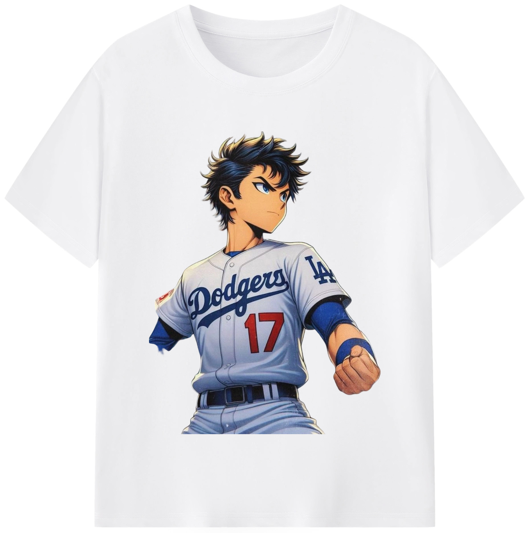  Combed Cotton T-Shirt 180g With Front Heat Transfer Print – Soft, Lightweight, Fitted Design – Stylish Casual Wear For Sports & Everyday Use