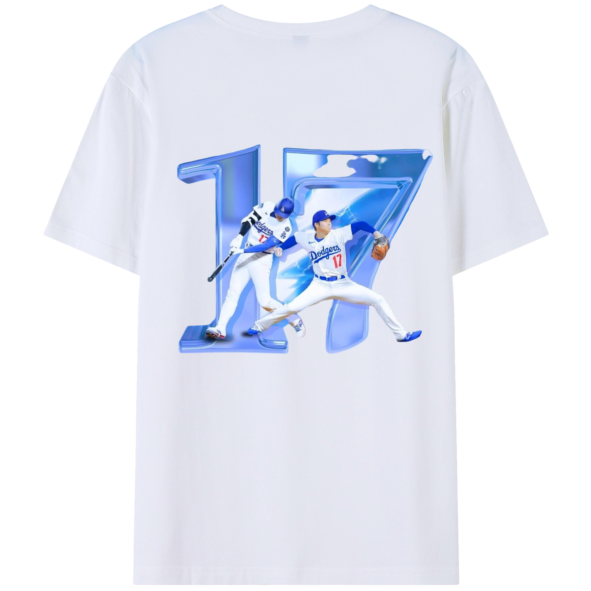  180g Combed Cotton T-Shirt With Back Heat Transfer Print – Soft, Lightweight, Fitted Design – Stylish Casual Wear For Sports & Everyday Use