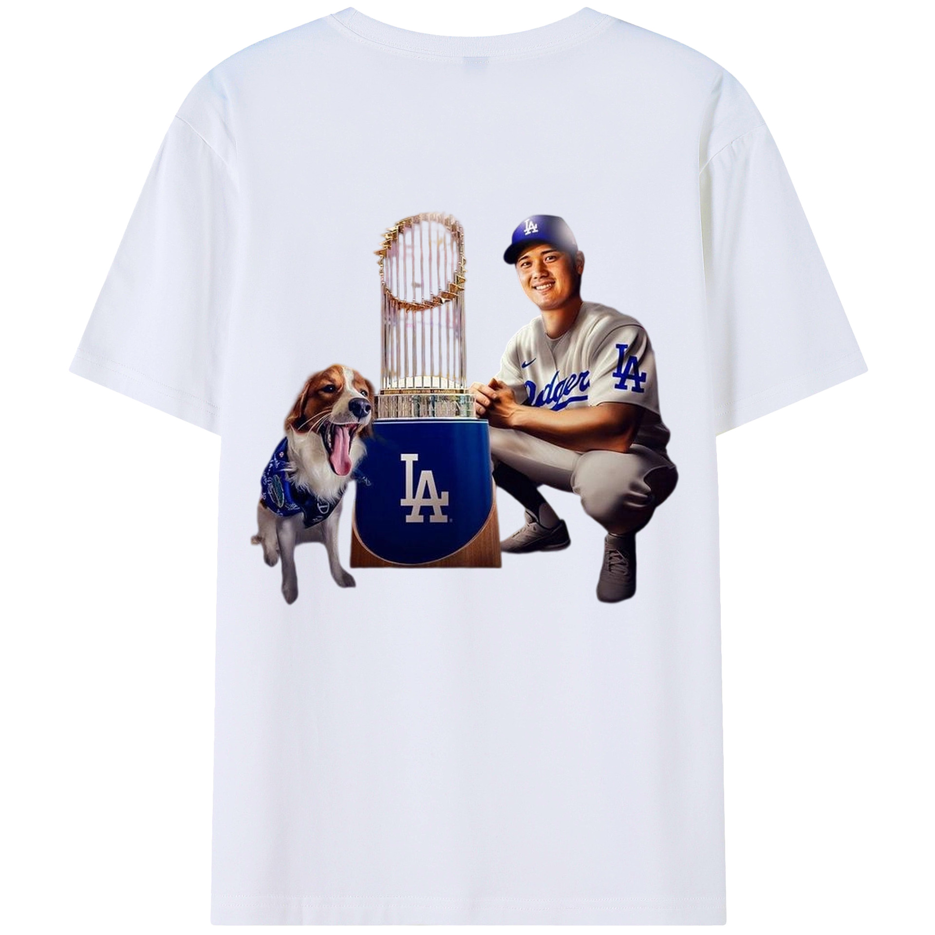  180g Combed Cotton T-Shirt With Back Heat Transfer Print – Soft, Lightweight, Fitted Design – Stylish Casual Wear For Sports & Everyday Use