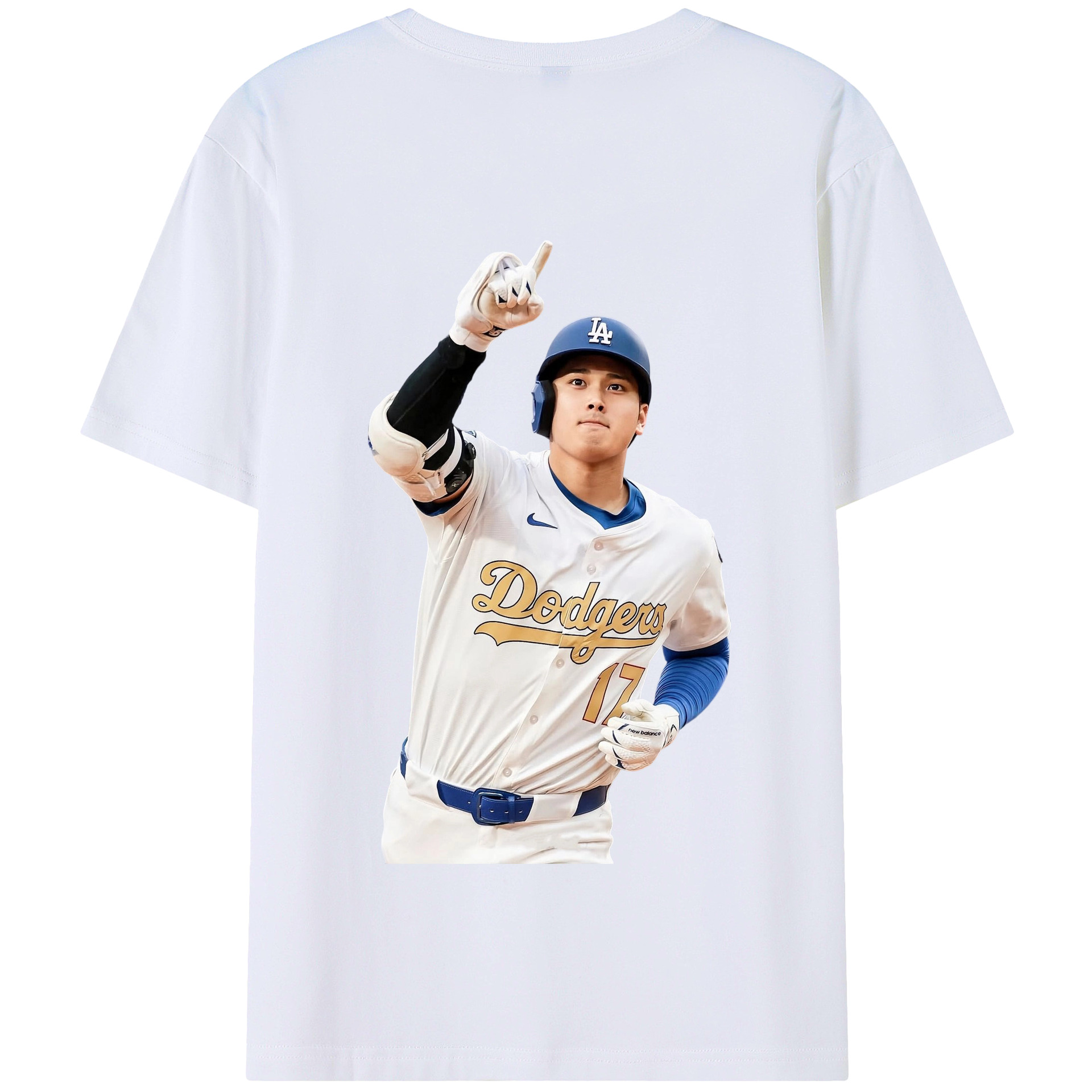  180g Combed Cotton T-Shirt With Back Heat Transfer Print – Soft, Lightweight, Fitted Design – Stylish Casual Wear For Sports & Everyday Use