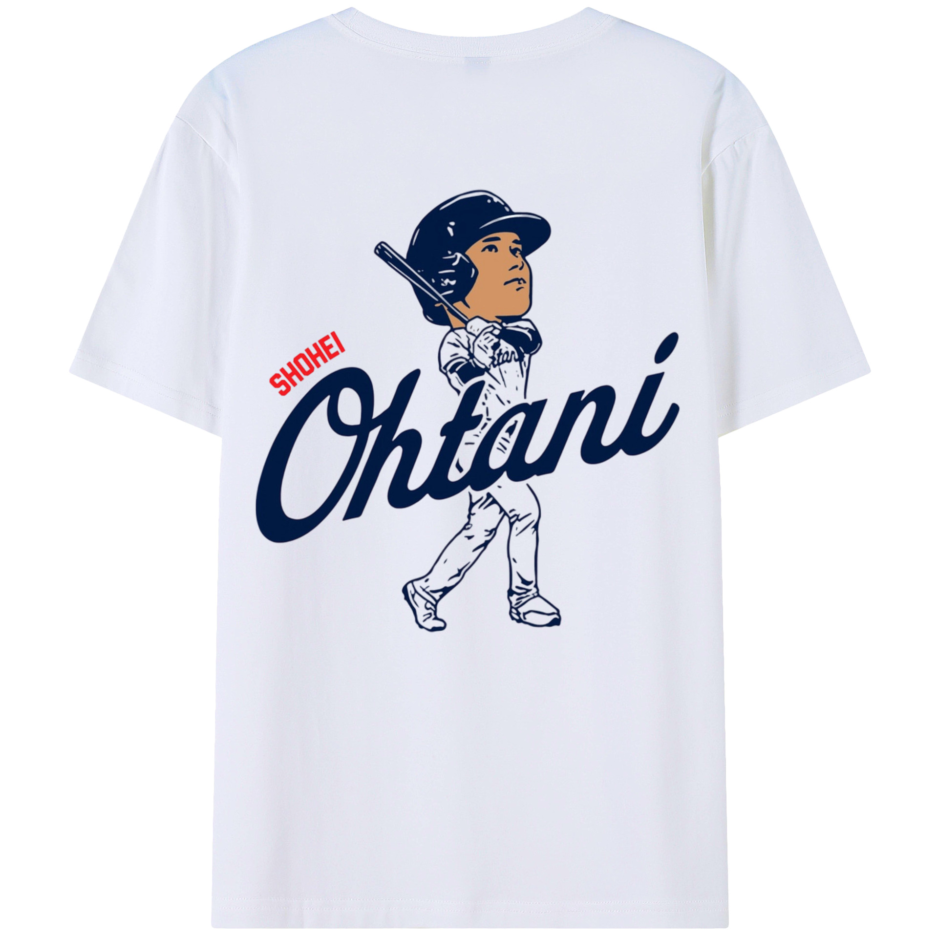  180g Combed Cotton T-Shirt With Back Heat Transfer Print – Soft, Lightweight, Fitted Design – Stylish Casual Wear For Sports & Everyday Use