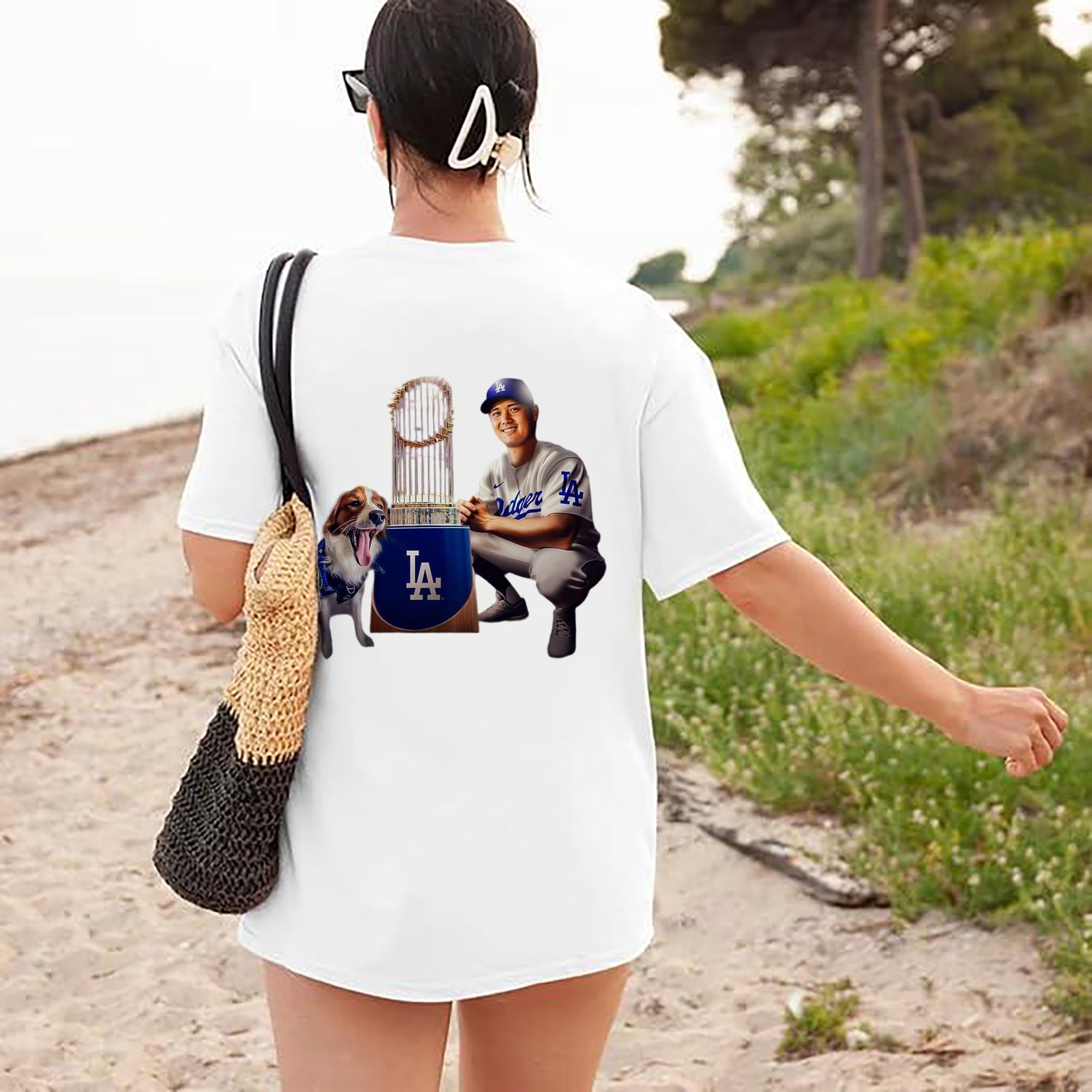  180g Combed Cotton T-Shirt With Back Heat Transfer Print – Soft, Lightweight, Fitted Design – Stylish Casual Wear For Sports & Everyday Use