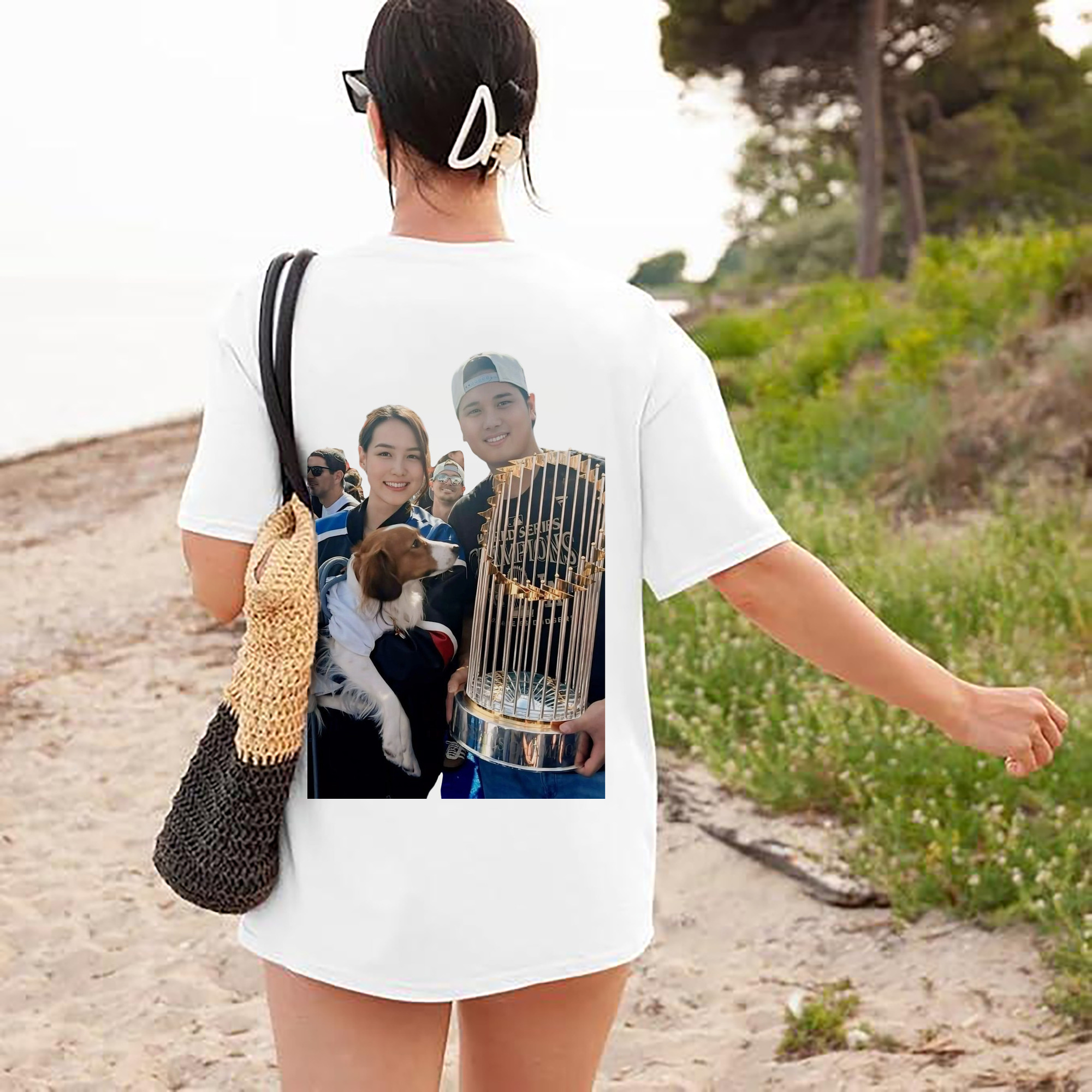  180g Combed Cotton T-Shirt With Back Heat Transfer Print – Soft, Lightweight, Fitted Design – Stylish Casual Wear For Sports & Everyday Use