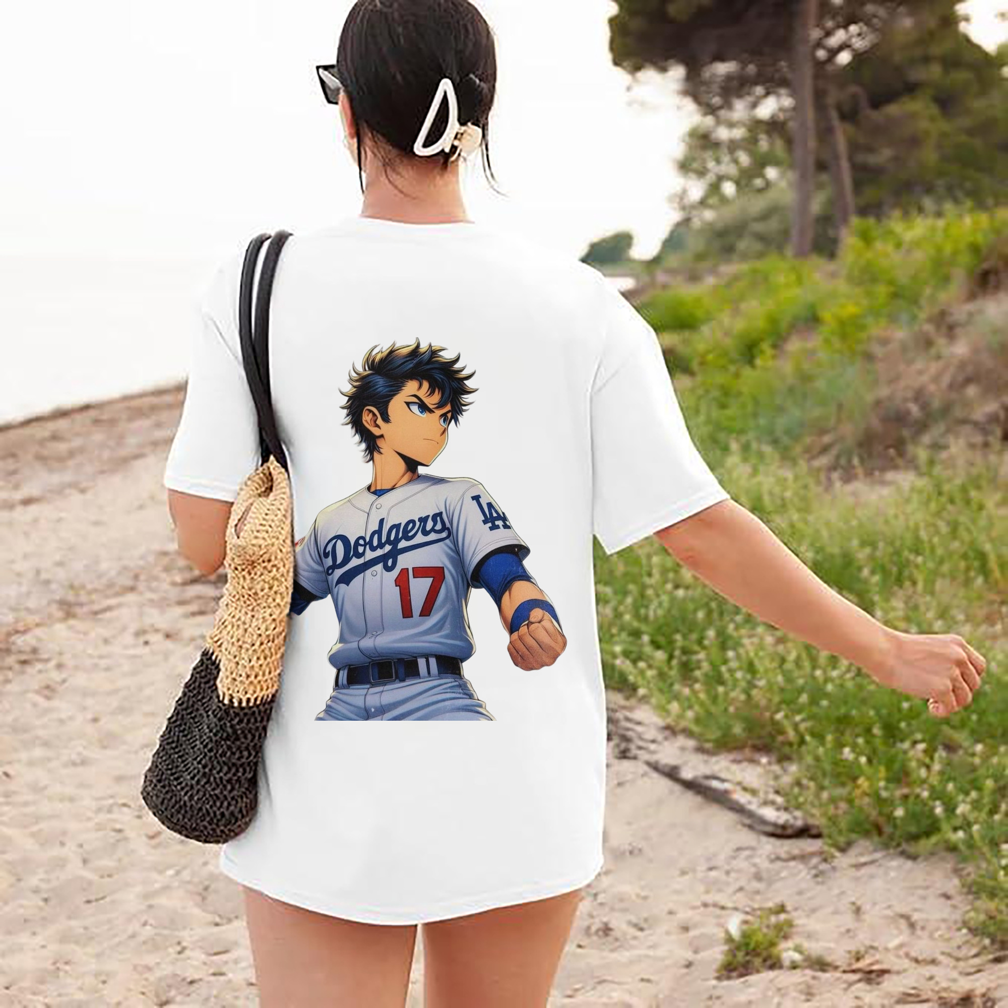  180g Combed Cotton T-Shirt With Back Heat Transfer Print – Soft, Lightweight, Fitted Design – Stylish Casual Wear For Sports & Everyday Use