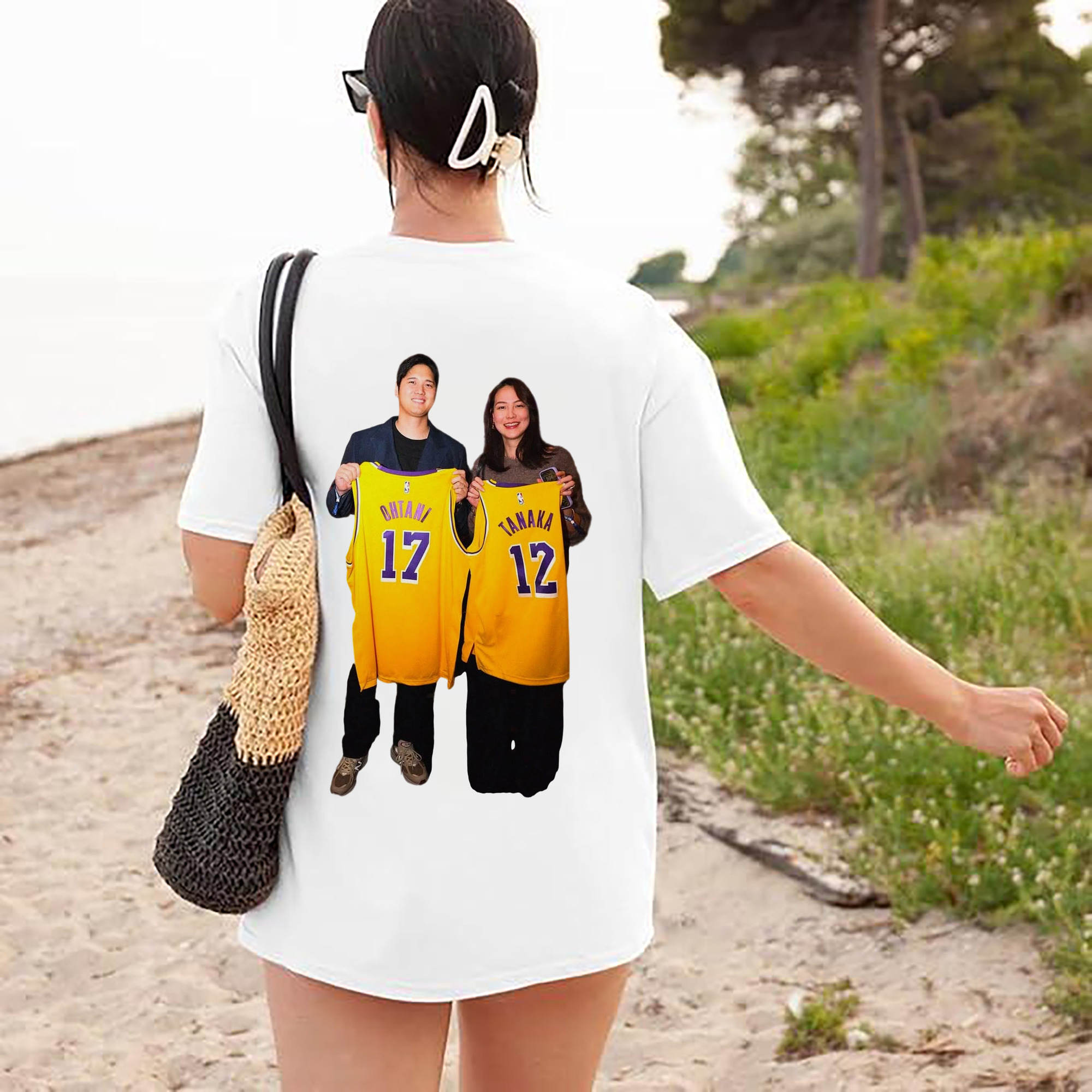  180g Combed Cotton T-Shirt With Back Heat Transfer Print – Soft, Lightweight, Fitted Design – Stylish Casual Wear For Sports & Everyday Use