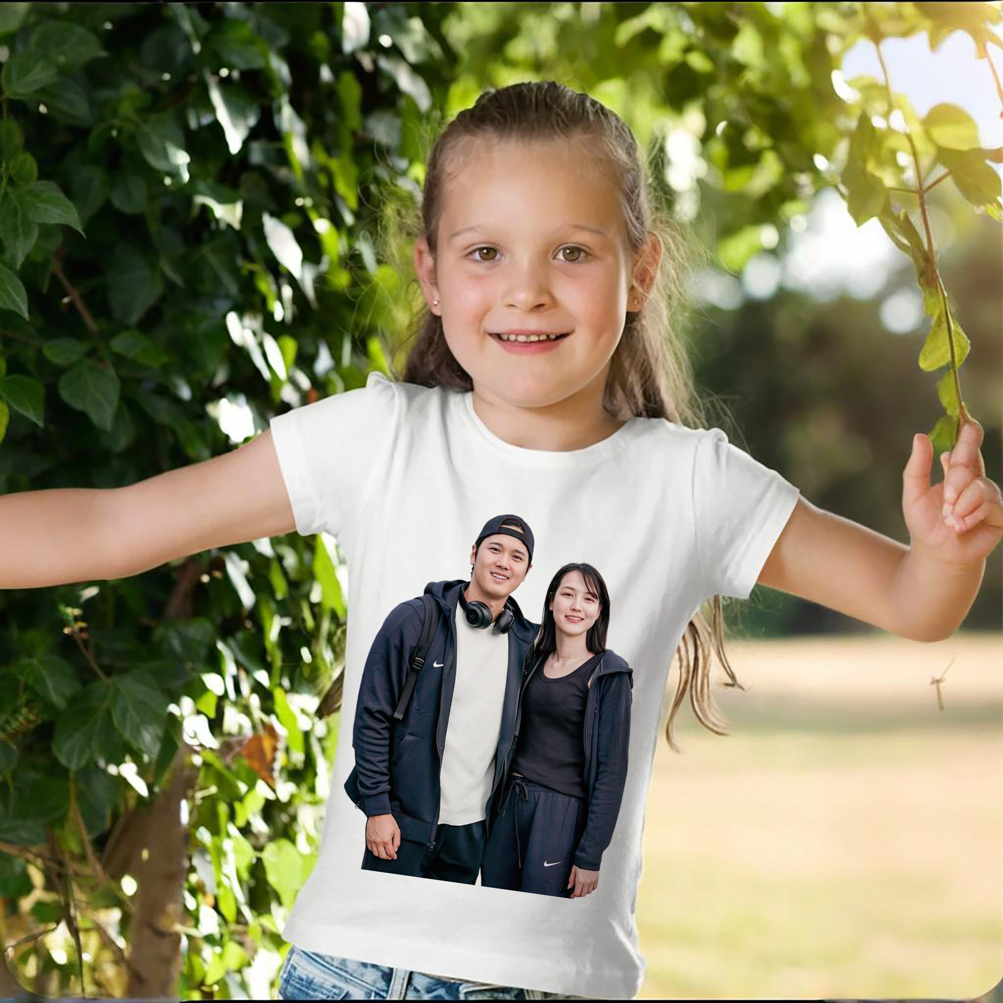  Combed Cotton Kids T-Shirt 180g With Front Heat Transfer Print – Soft, Lightweight, Side-Seamed Design – Stylish And Comfortable Casual Wear For Everyday Activities