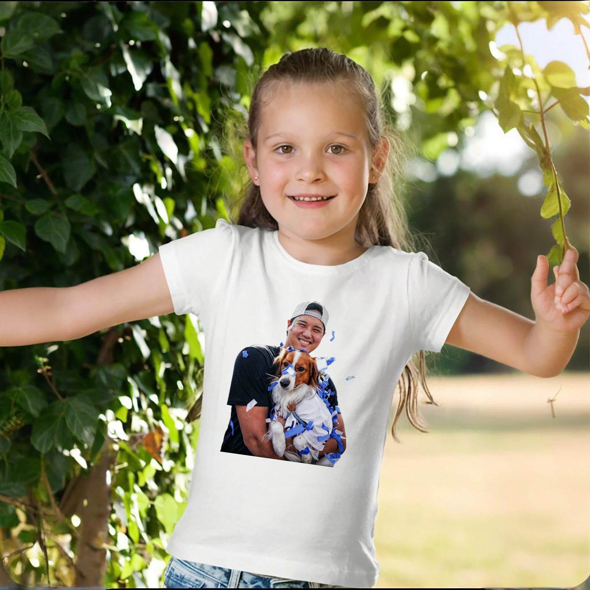  Combed Cotton Kids T-Shirt 180g With Front Heat Transfer Print – Soft, Lightweight, Side-Seamed Design – Stylish And Comfortable Casual Wear For Everyday Activities