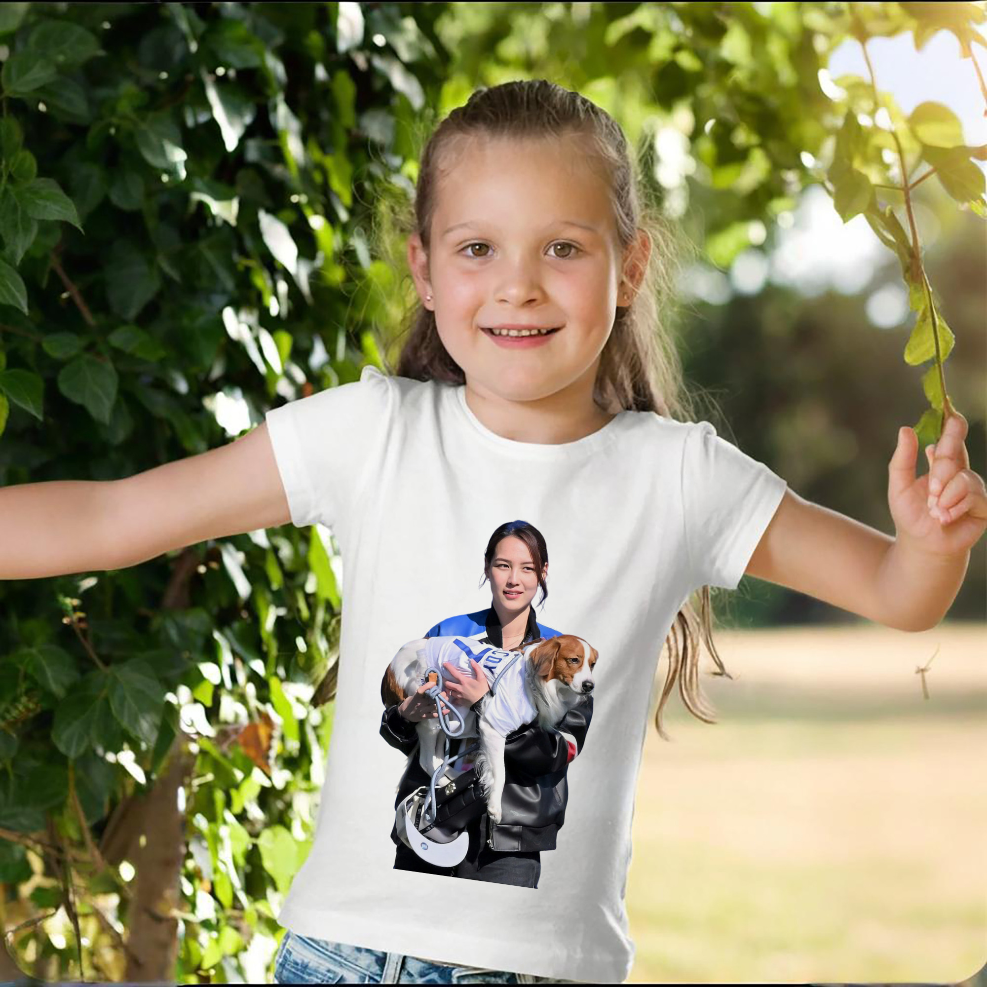  Combed Cotton Kids T-Shirt 180g With Front Heat Transfer Print – Soft, Lightweight, Side-Seamed Design – Stylish And Comfortable Casual Wear For Everyday Activities