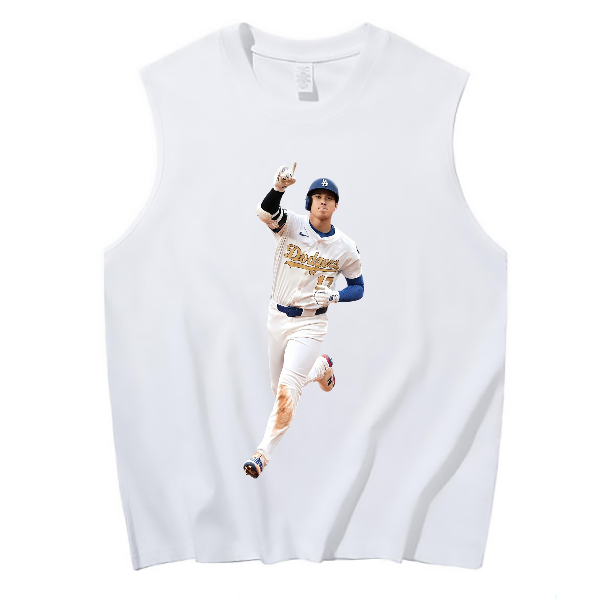  210g Combed Cotton Tank Top With Front Heat Transfer Print – Soft, Lightweight, Fitted Design – Stylish & Comfortable Casual Wear For Sports & Everyday Use