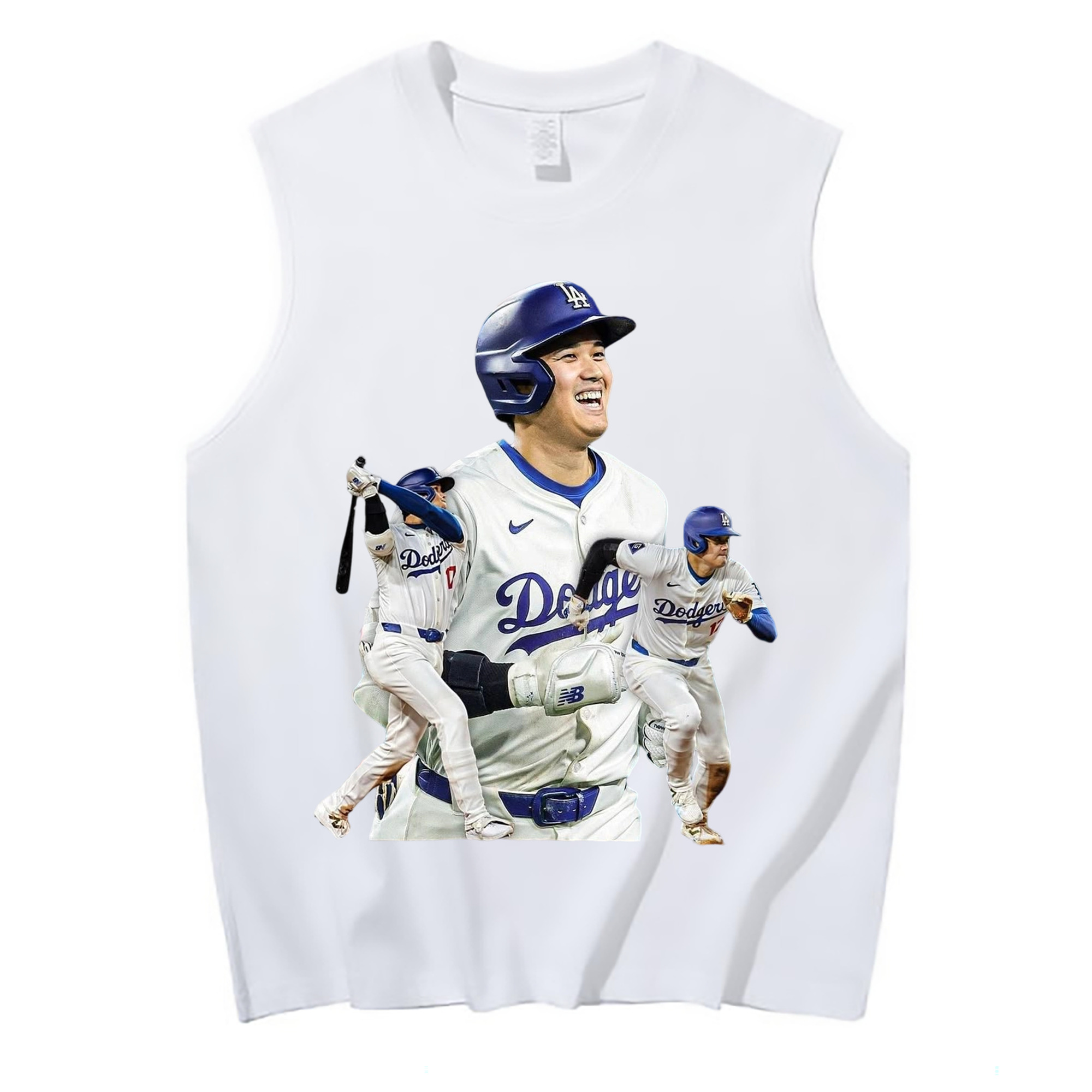  210g Combed Cotton Tank Top With Front Heat Transfer Print – Soft, Lightweight, Fitted Design – Stylish & Comfortable Casual Wear For Sports & Everyday Use