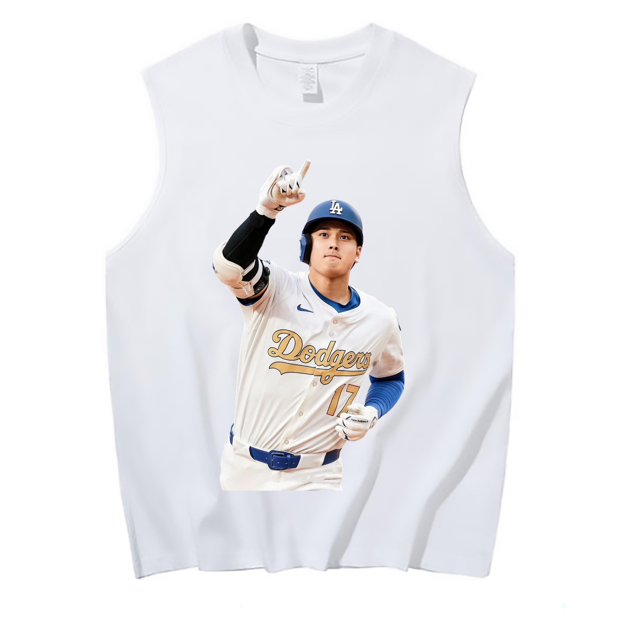  210g Combed Cotton Tank Top With Front Heat Transfer Print – Soft, Lightweight, Fitted Design – Stylish & Comfortable Casual Wear For Sports & Everyday Use