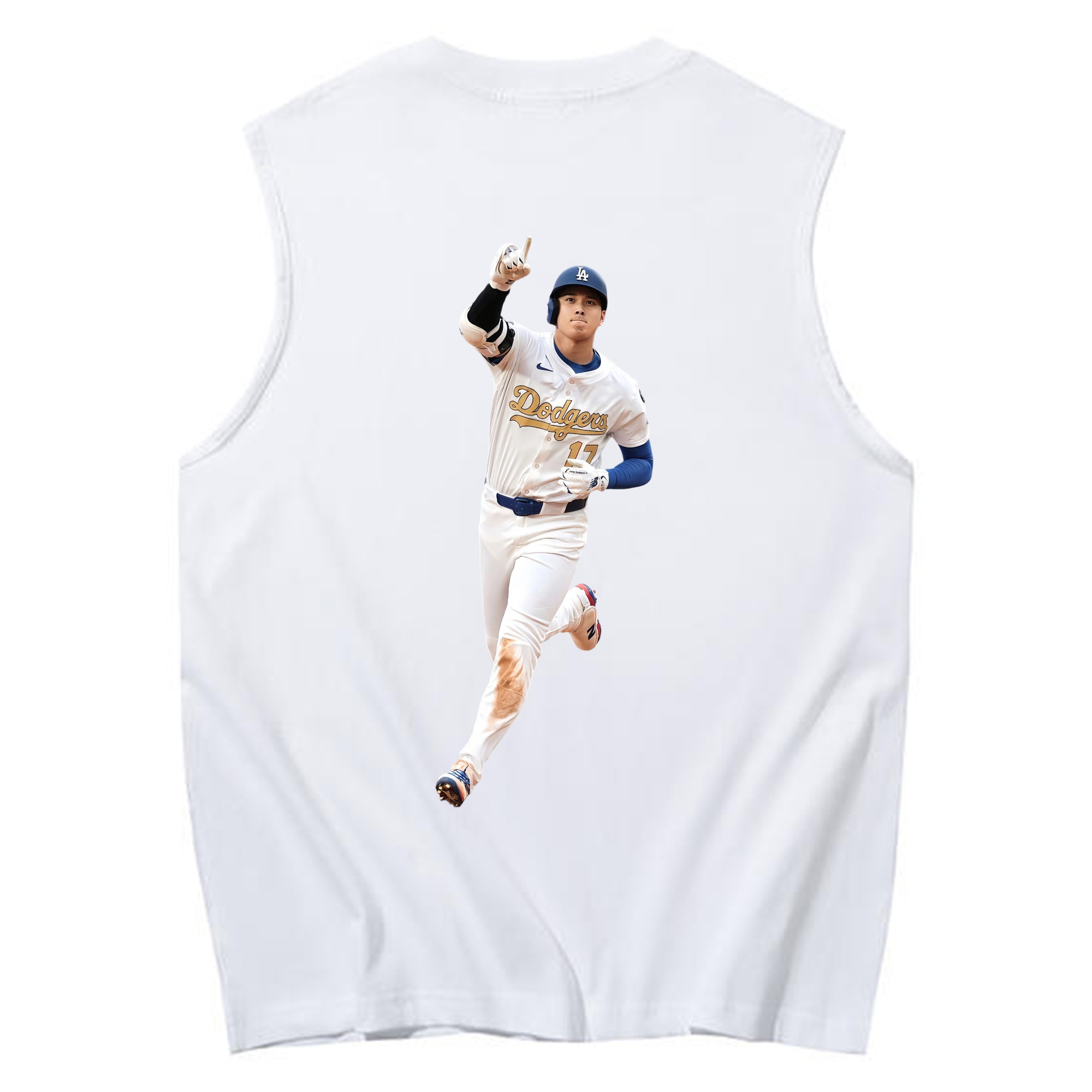  230g Pure Cotton Tank Top With Back Heat Transfer Print – Soft, Lightweight, Fitted Design – Stylish & Comfortable Casual Wear For Sports & Everyday Use