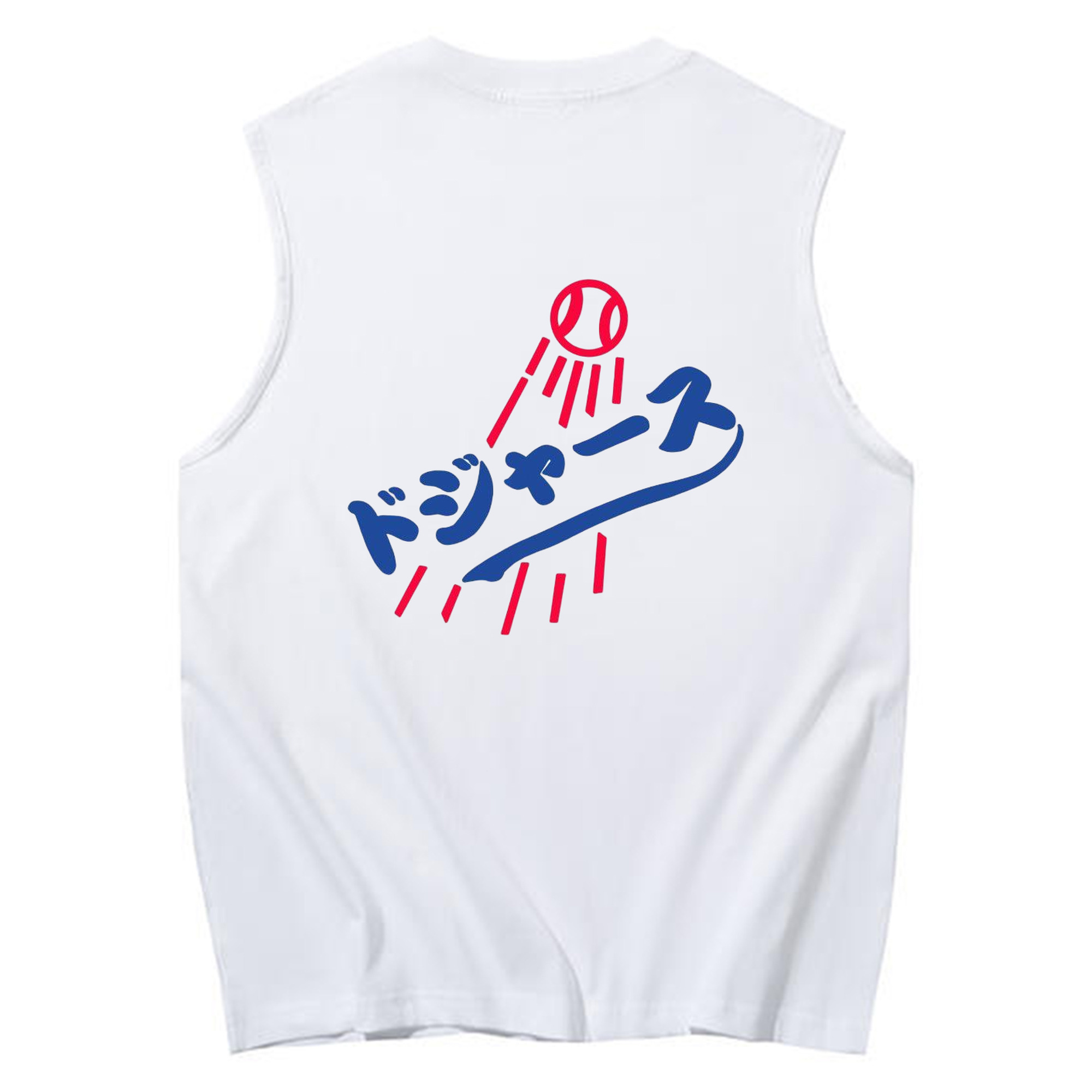  230g Pure Cotton Tank Top With Back Heat Transfer Print – Soft, Lightweight, Fitted Design – Stylish & Comfortable Casual Wear For Sports & Everyday Use