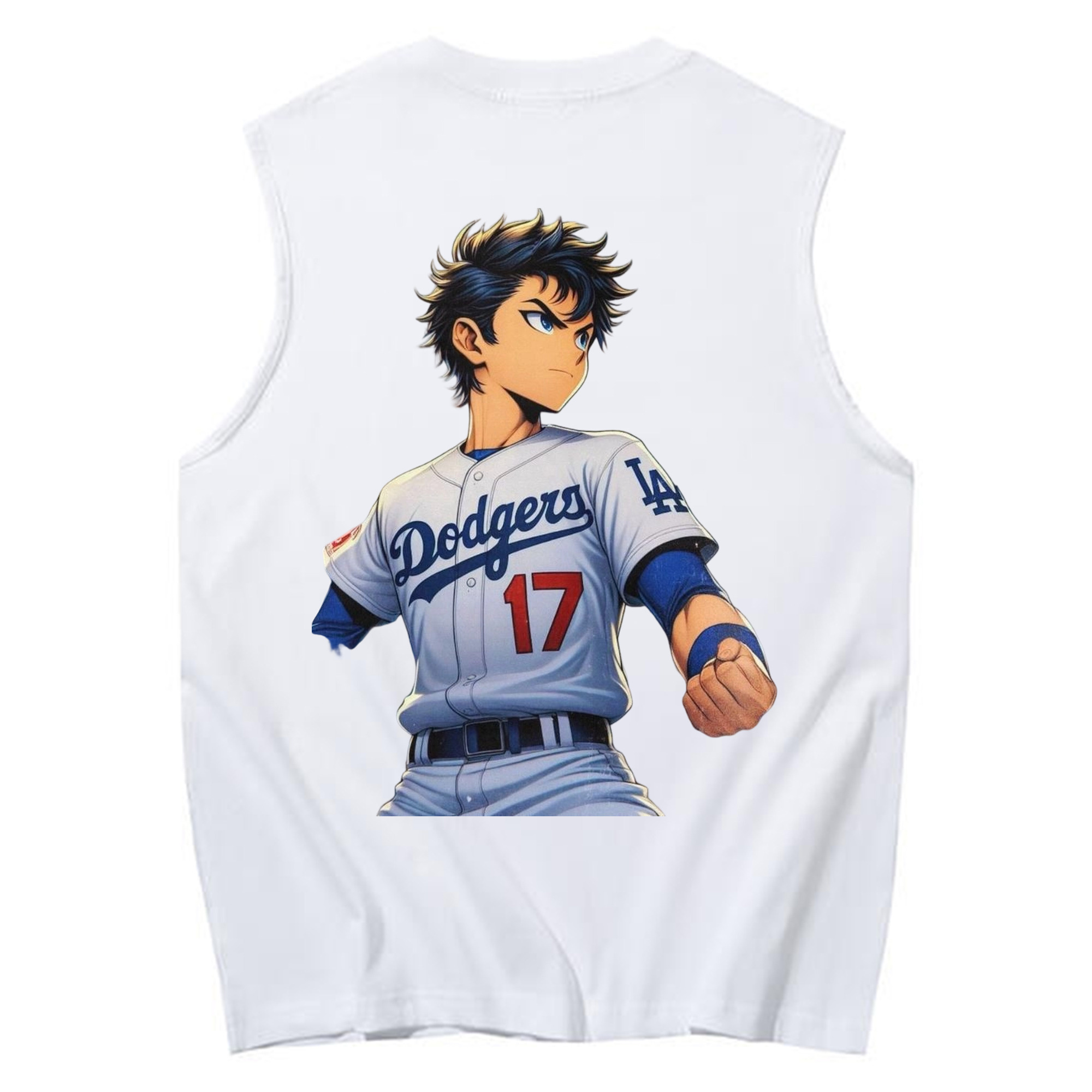  230g Pure Cotton Tank Top With Back Heat Transfer Print – Soft, Lightweight, Fitted Design – Stylish & Comfortable Casual Wear For Sports & Everyday Use