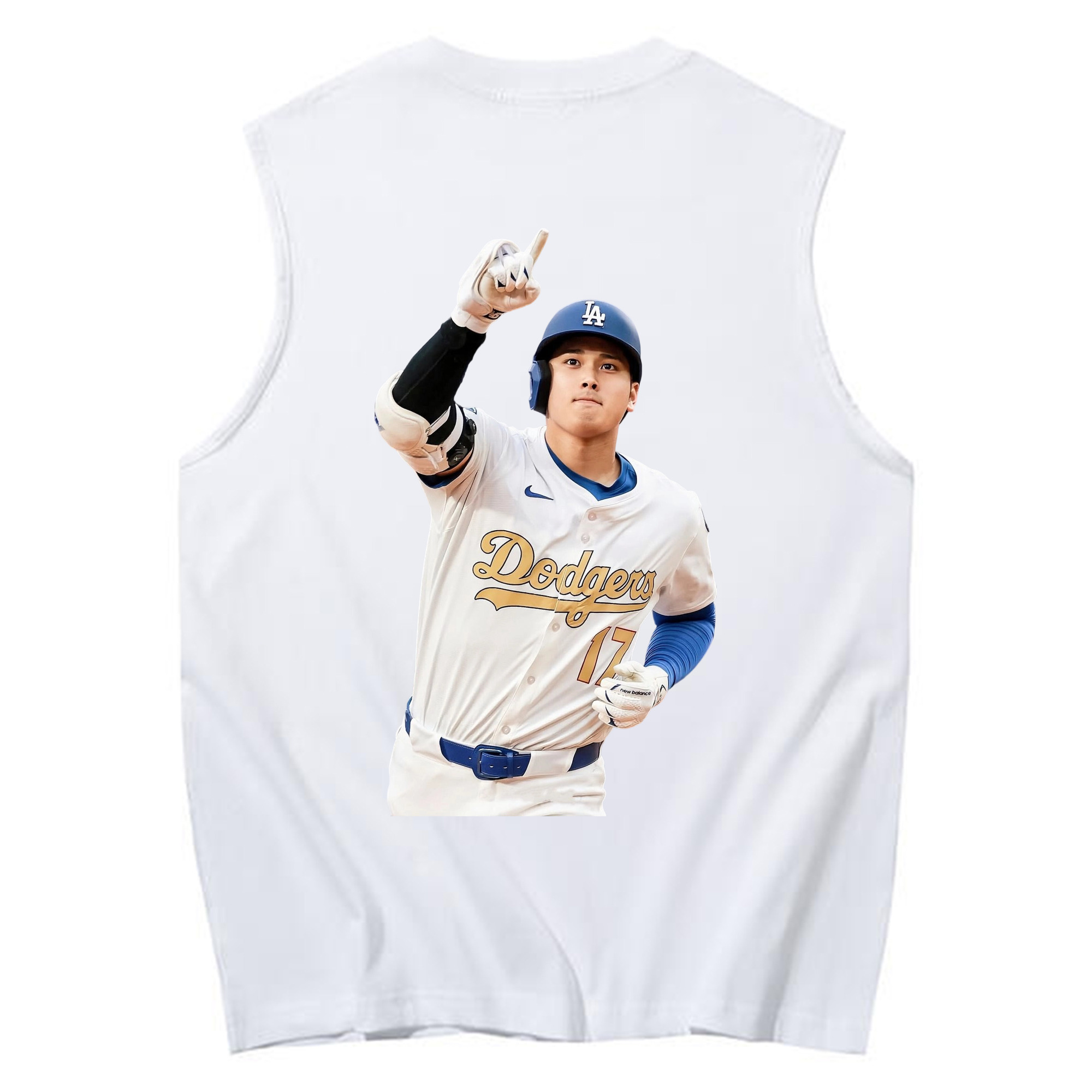  230g Pure Cotton Tank Top With Back Heat Transfer Print – Soft, Lightweight, Fitted Design – Stylish & Comfortable Casual Wear For Sports & Everyday Use