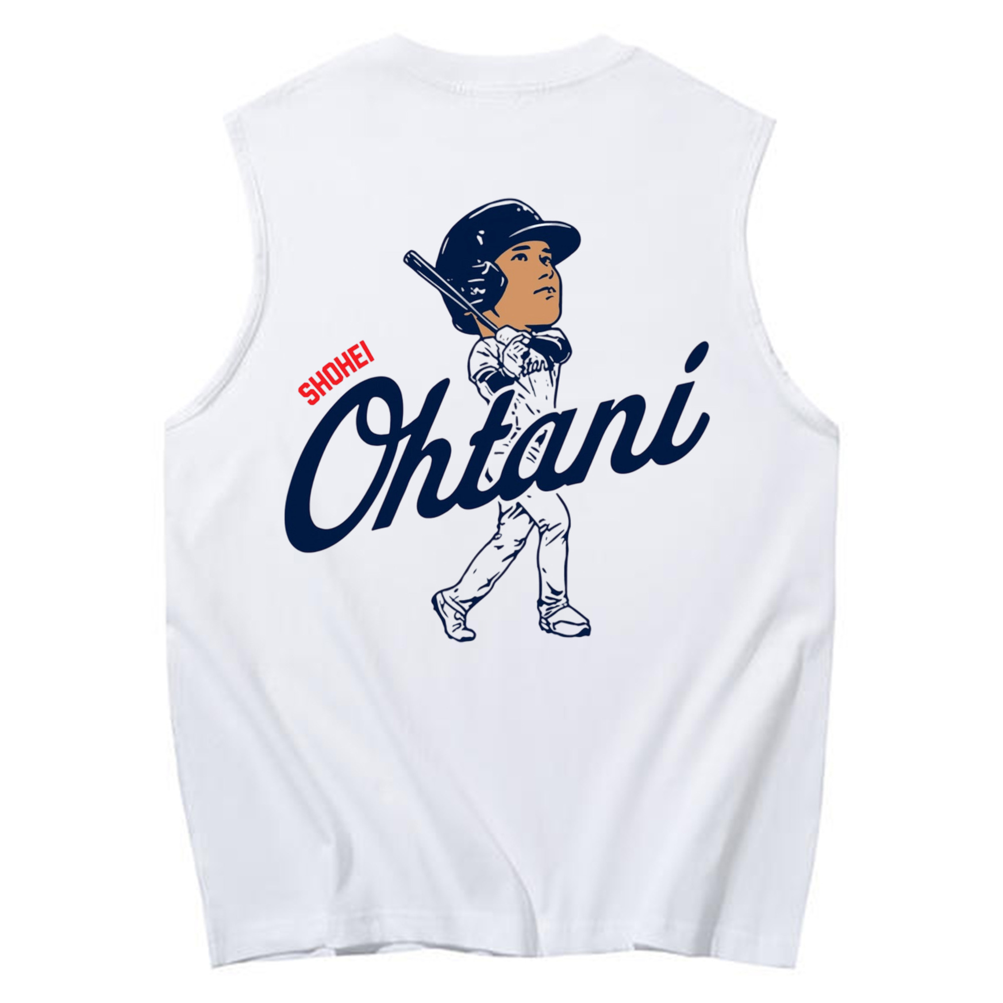  230g Pure Cotton Tank Top With Back Heat Transfer Print – Soft, Lightweight, Fitted Design – Stylish & Comfortable Casual Wear For Sports & Everyday Use