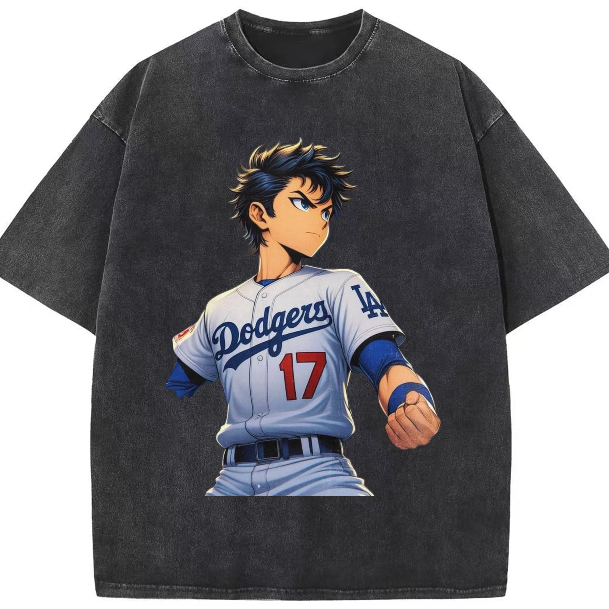  Washed Vintage Look 230g Cotton Oversized T-Shirt With Front Heat Transfer Print – Soft, Lightweight, Stylish Fit – Comfortable Casual Wear For Sports & Everyday Use