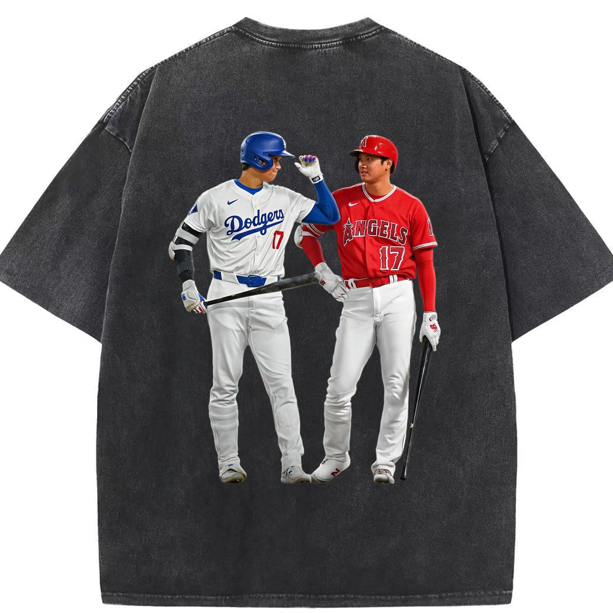  Washed Vintage 230g Cotton Oversized T-Shirt With Back Heat Transfer Print – Soft, Lightweight & Stylish – Comfortable Casual Wear For Sports & Everyday Use