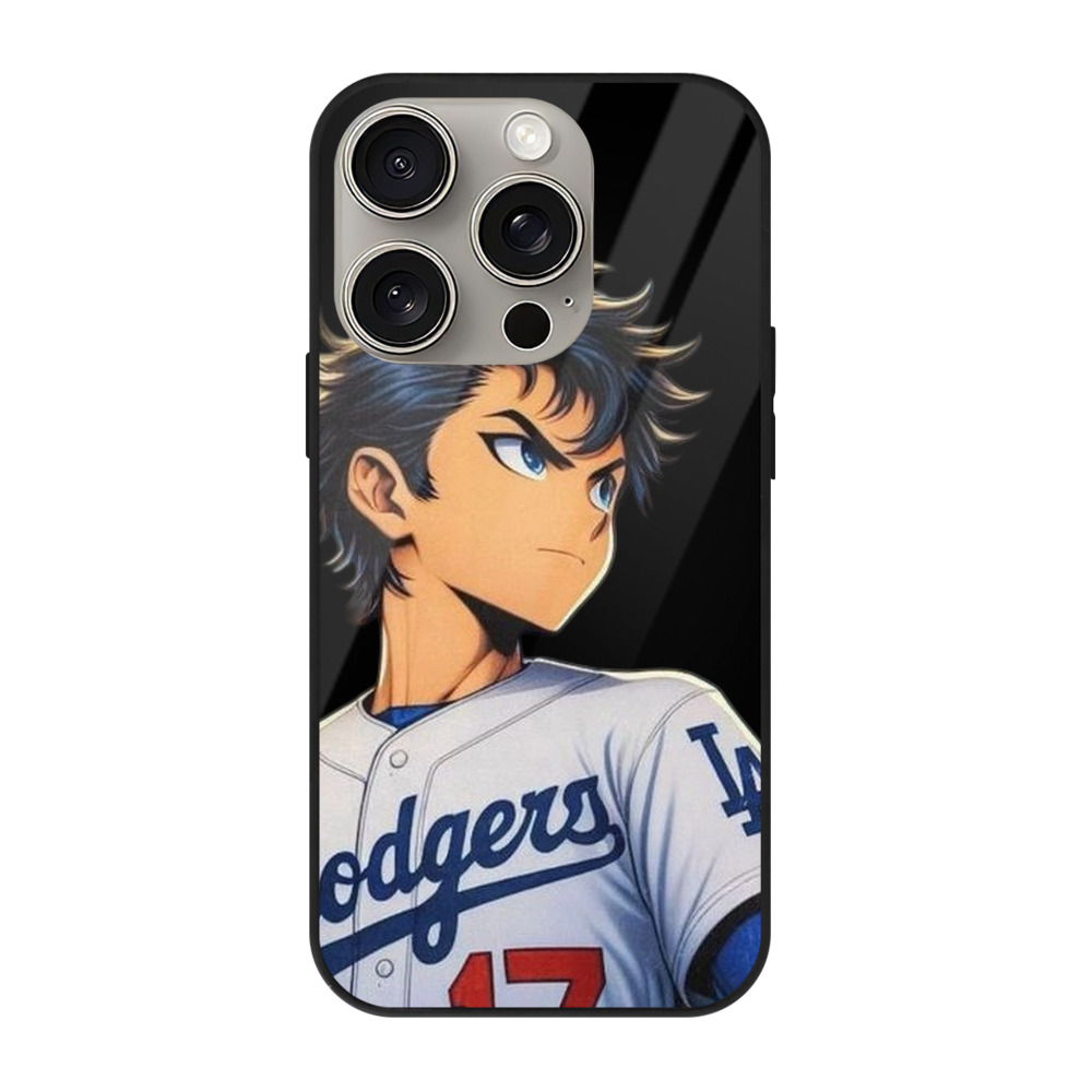  IPhone 15 Pro Mirror Phone Case – UV Printed Glass + TPU – Scratch-Resistant, Wireless Charging Compatible, Precise Fit & Stylish Design