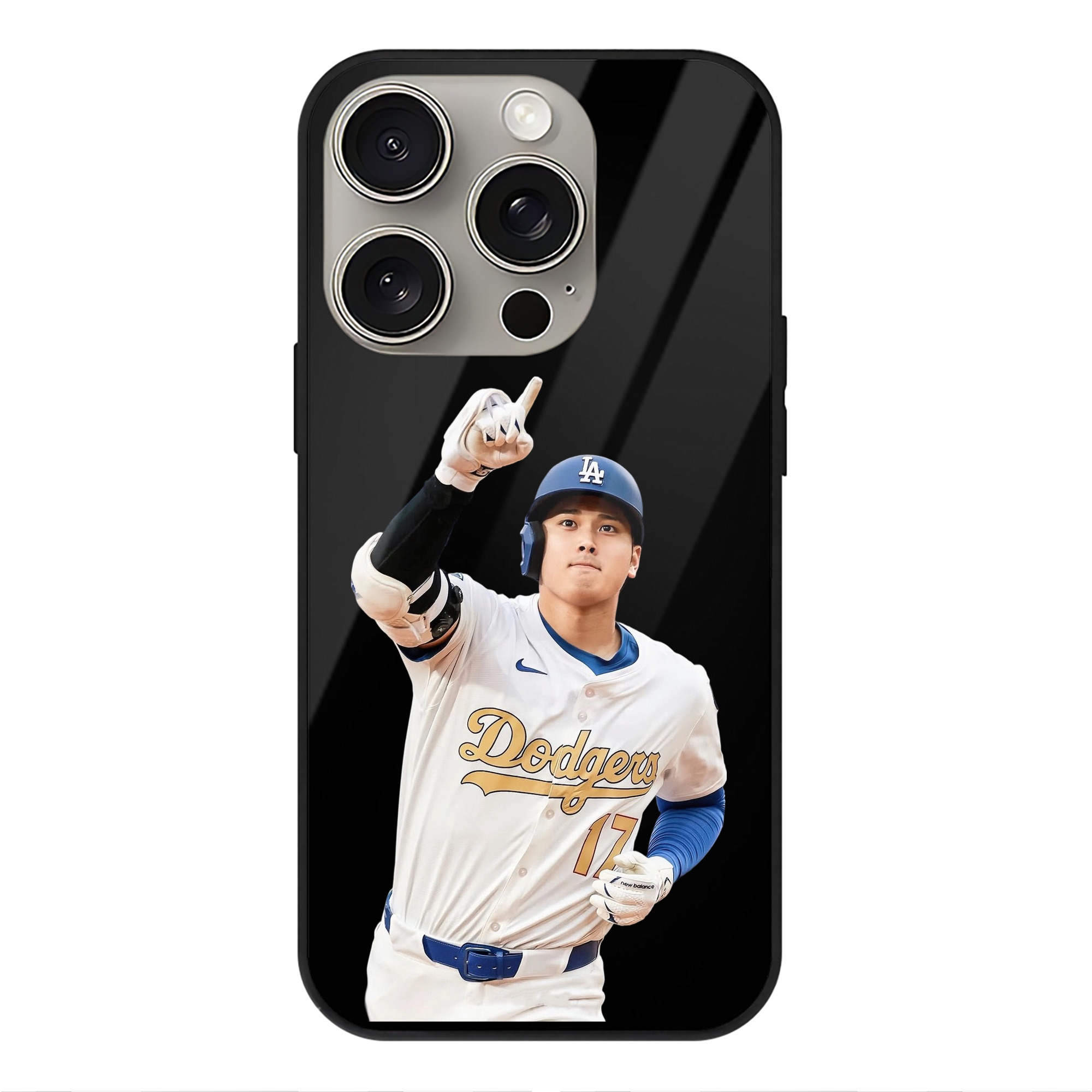  IPhone 15 Pro Mirror Phone Case – UV Printed Glass + TPU – Scratch-Resistant, Wireless Charging Compatible, Precise Fit & Stylish Design