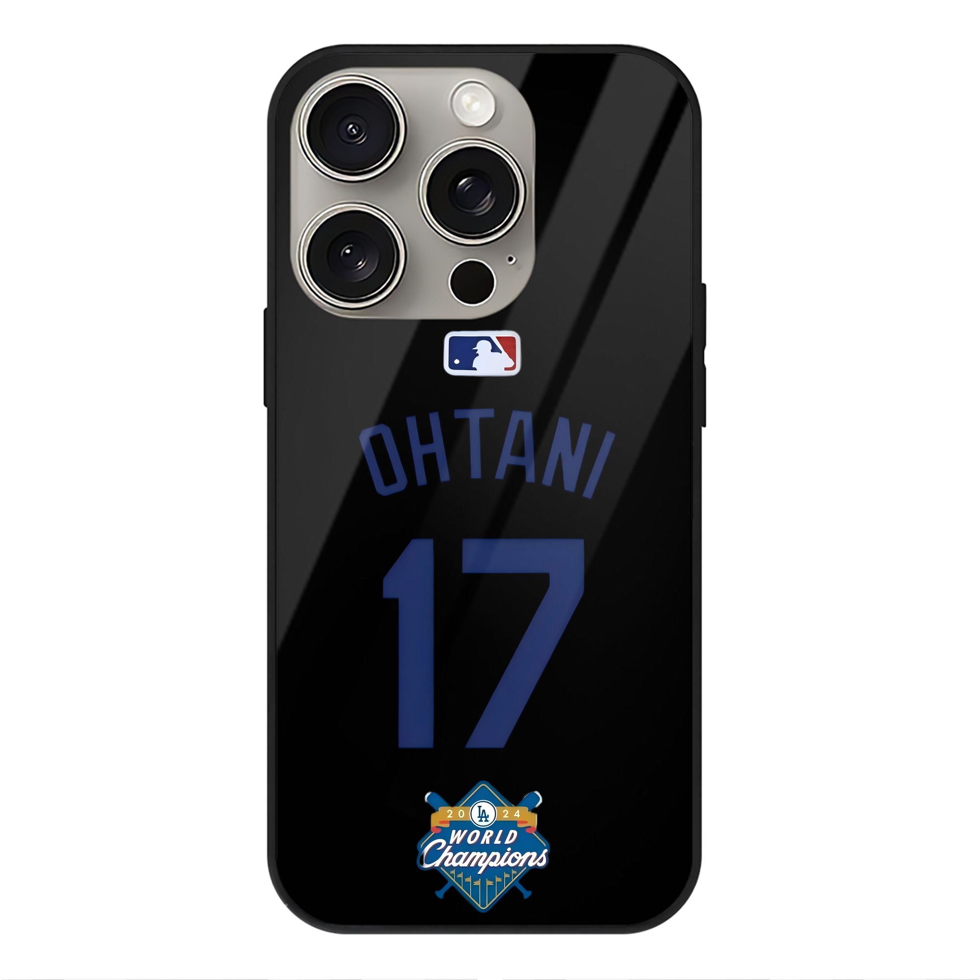  IPhone 15 Pro Mirror Phone Case – UV Printed Glass + TPU – Scratch-Resistant, Wireless Charging Compatible, Precise Fit & Stylish Design