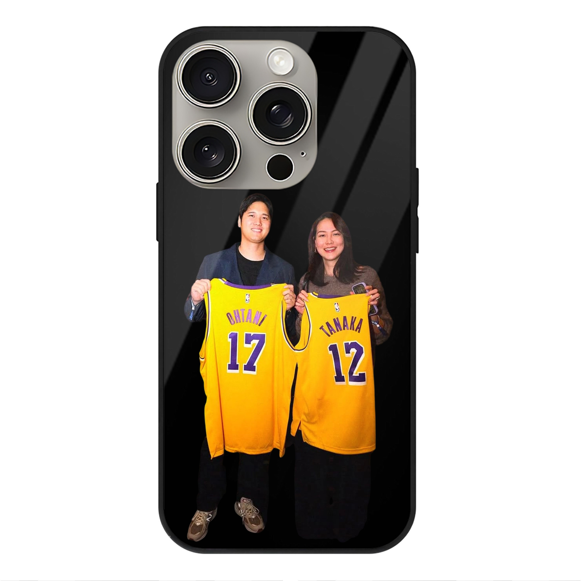  IPhone 15 Pro Mirror Phone Case – UV Printed Glass + TPU – Scratch-Resistant, Wireless Charging Compatible, Precise Fit & Stylish Design