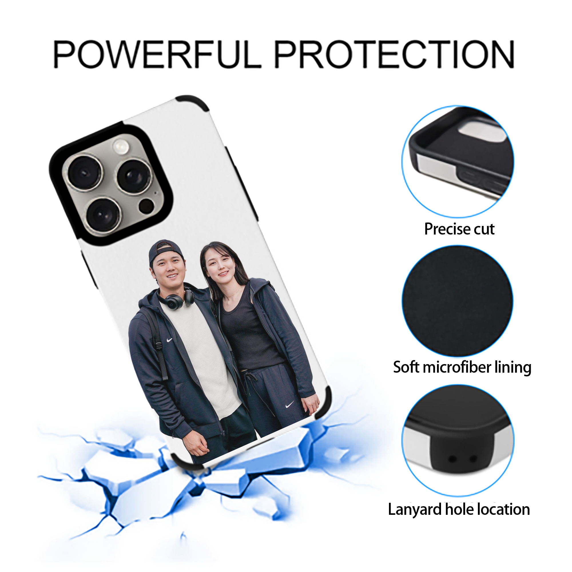  IPhone 15 Pro Max PU Leather Case – Soft Lining, 360° Protection – Precise Fit, 3D Buttons, Easy Charging – Anti-Yellowing, Easy To Clean