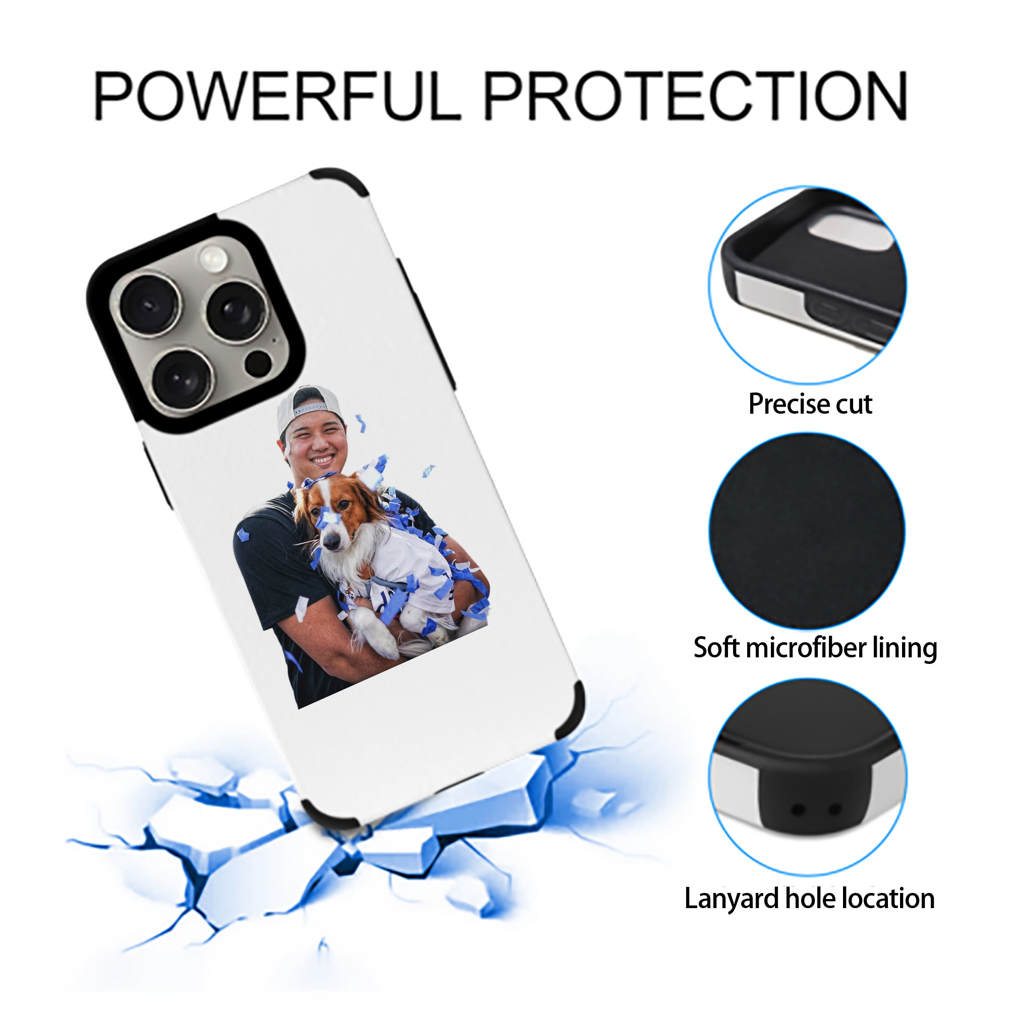  IPhone 15 Pro Max PU Leather Case – Soft Lining, 360° Protection – Precise Fit, 3D Buttons, Easy Charging – Anti-Yellowing, Easy To Clean