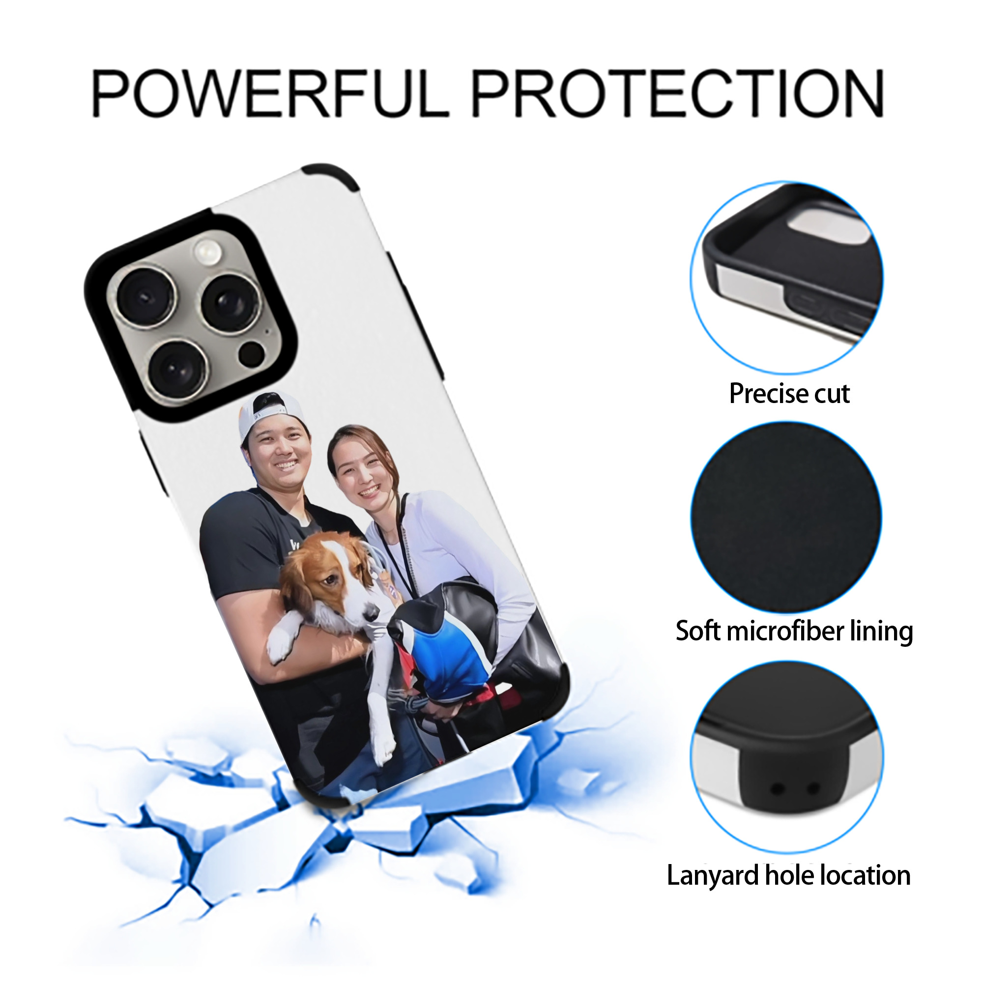  IPhone 15 Pro Max PU Leather Case – Soft Lining, 360° Protection – Precise Fit, 3D Buttons, Easy Charging – Anti-Yellowing, Easy To Clean