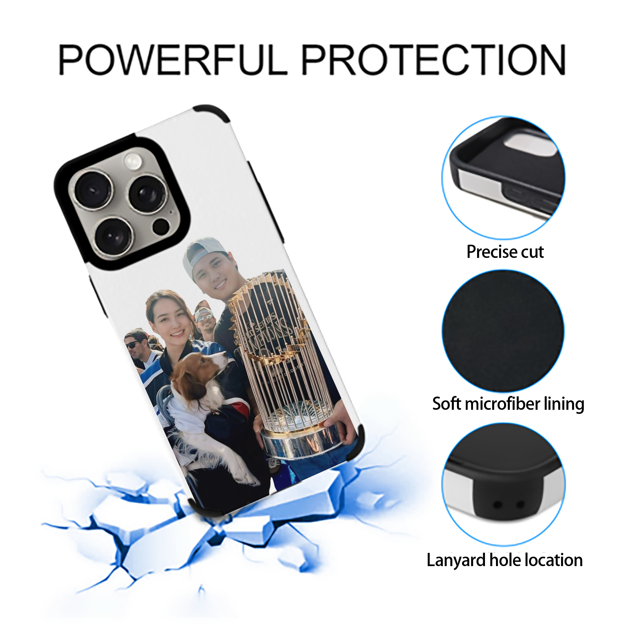  IPhone 15 Pro Max PU Leather Case – Soft Lining, 360° Protection – Precise Fit, 3D Buttons, Easy Charging – Anti-Yellowing, Easy To Clean