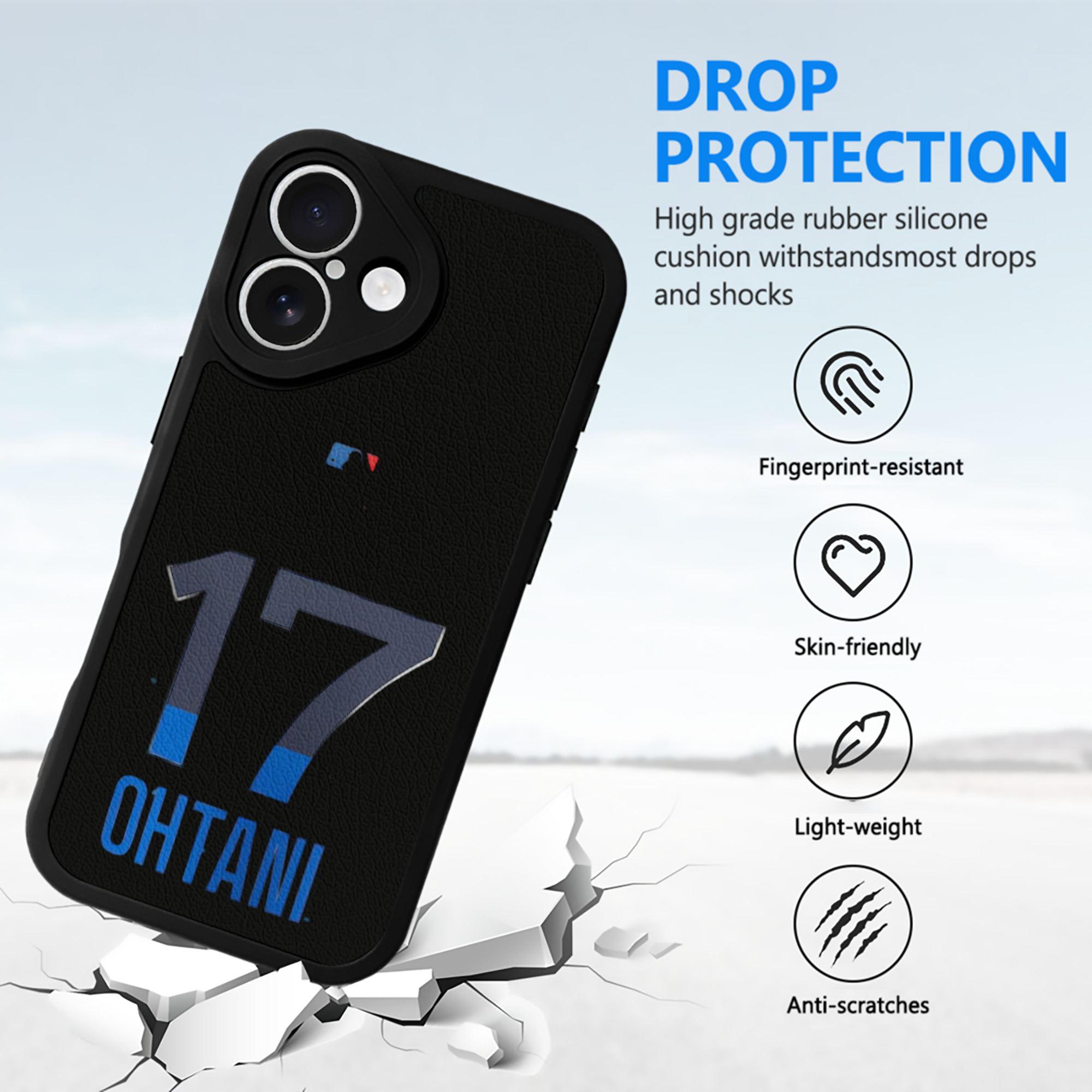  IPhone 16 Silicone Leather Case – UV Print, Lambskin Texture – Perfect Fit, Wireless Charging Compatible, Scratch Resistant, Precise Cutouts – Stylish Protection For IPhone 16