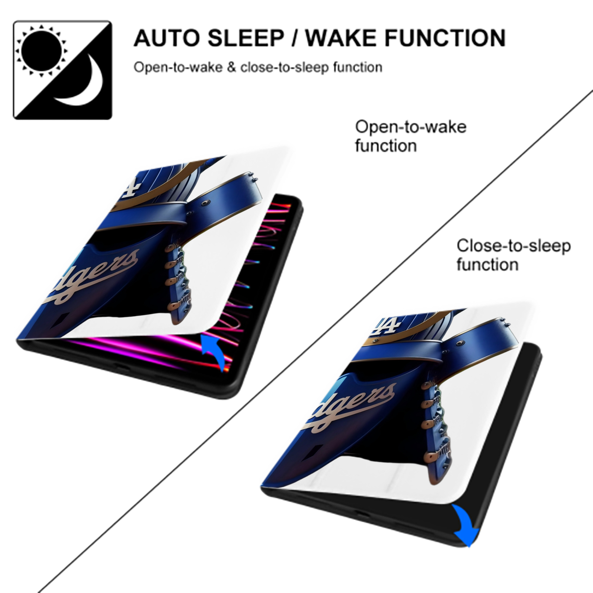  IPad Book-Style Case With Pencil Slot – Slim PU & TPU Cover – Full Protection, Precise Fit, Water & Scratch Resistant