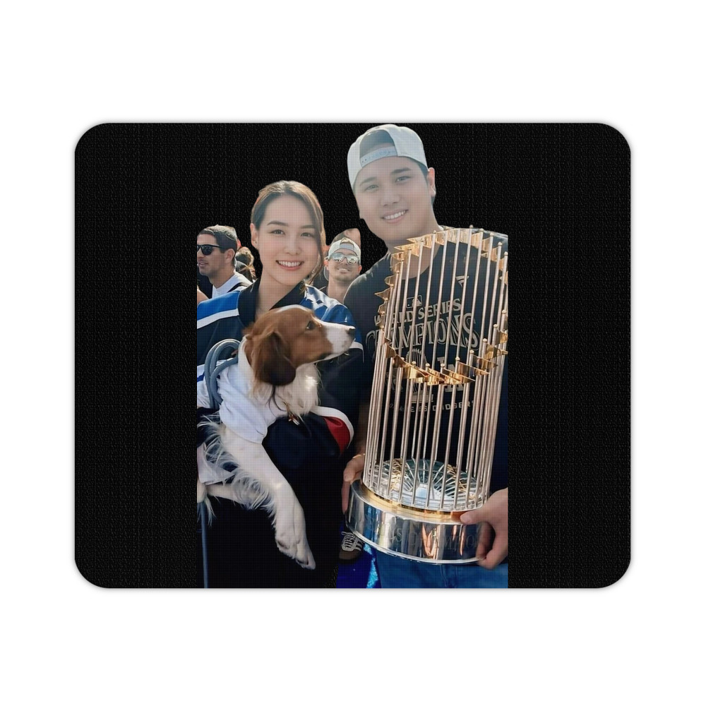  Durable Rubber Mouse Pad With Stitched Edges, Waterproof, Non-Slip Surface, Ultra-Thin Design For Gaming, Office