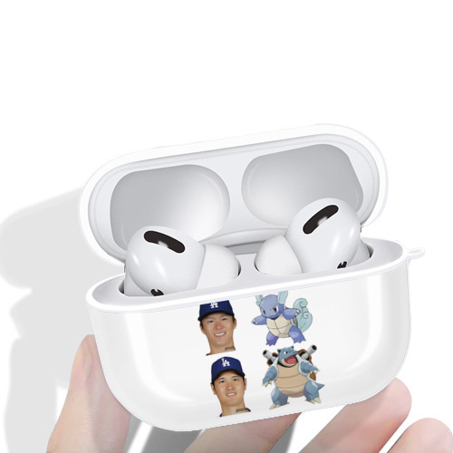  AirPods Pro Hard Case White With Keychain, Durable Flexible PC, Precise Cutouts, Anti-Fingerprint, Yellowing & Scratch Resistant, Full Protection, Washable