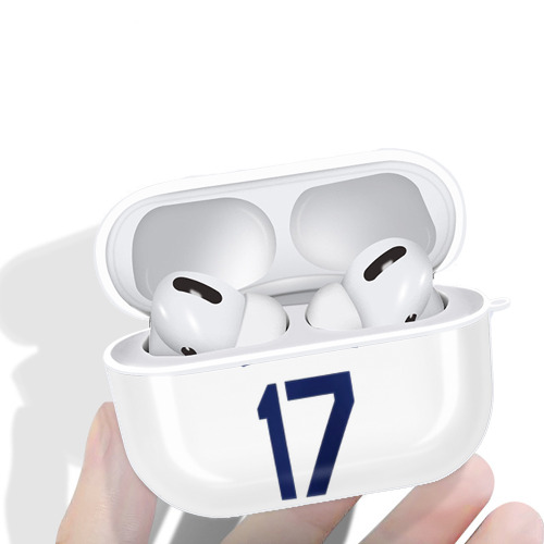  AirPods Pro Hard Case White With Keychain, Durable Flexible PC, Precise Cutouts, Anti-Fingerprint, Yellowing & Scratch Resistant, Full Protection, Washable
