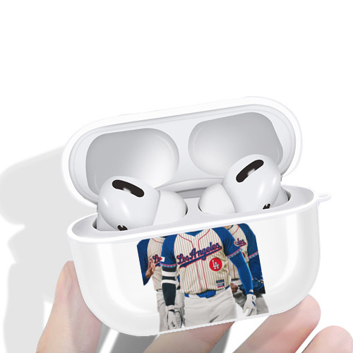  AirPods Pro Hard Case White With Keychain, Durable Flexible PC, Precise Cutouts, Anti-Fingerprint, Yellowing & Scratch Resistant, Full Protection, Washable