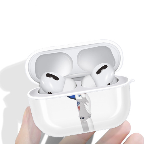  AirPods Pro Hard Case White With Keychain, Durable Flexible PC, Precise Cutouts, Anti-Fingerprint, Yellowing & Scratch Resistant, Full Protection, Washable