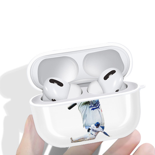 AirPods Pro Hard Case White With Keychain, Durable Flexible PC, Precise Cutouts, Anti-Fingerprint, Yellowing & Scratch Resistant, Full Protection, Washable