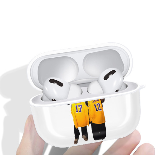  AirPods Pro Hard Case White With Keychain, Durable Flexible PC, Precise Cutouts, Anti-Fingerprint, Yellowing & Scratch Resistant, Full Protection, Washable